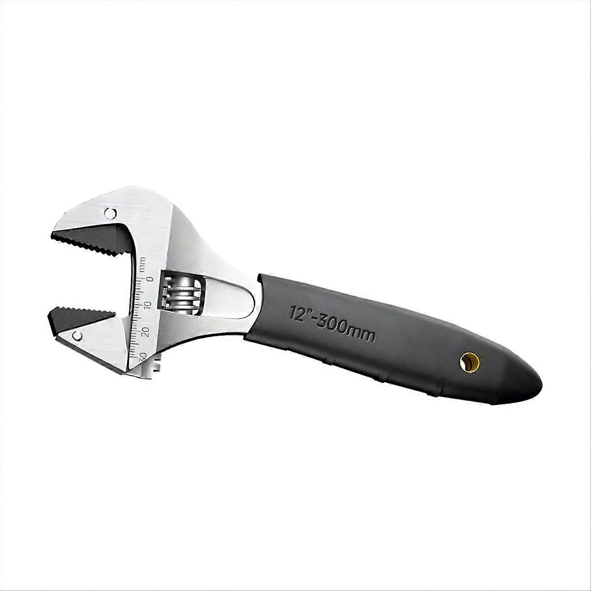 Ratchet Adjustable Wrench Self-Tightening Adjustable Wrench 12 Inches