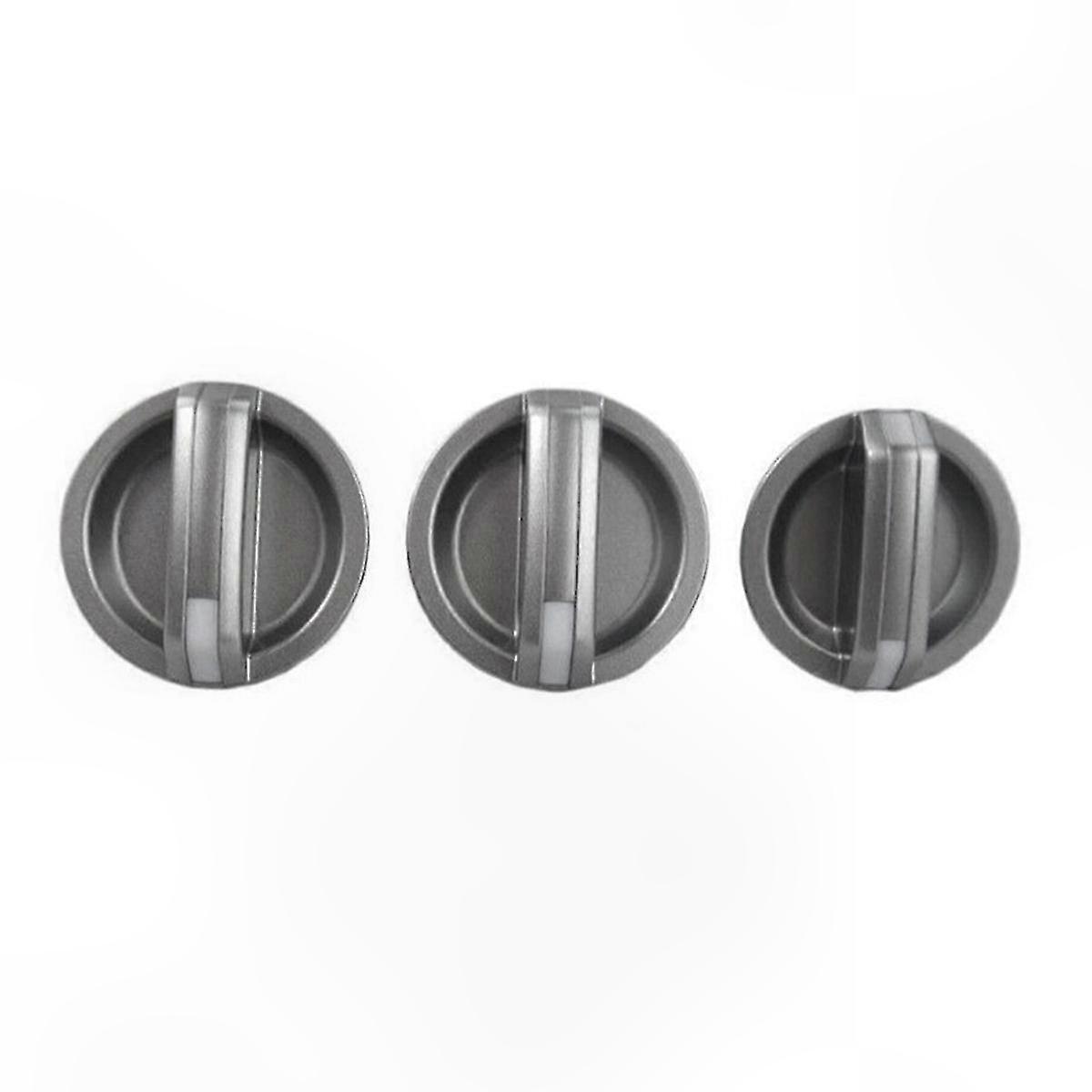 3-Piece Car Heater Control Knobs for 2009-2011 Air Conditioner Panel Replacement