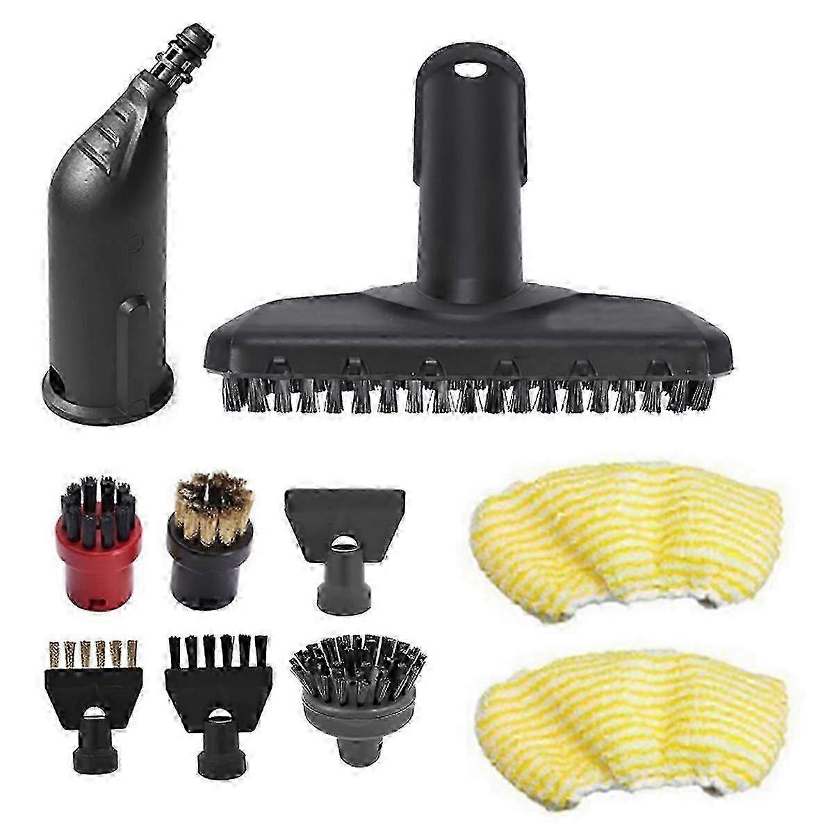 For Steam Cleaners SC1, SC2, SC3, SC4, SC5 Replacement Accessories - Includes Nozzles Brushes and Cl