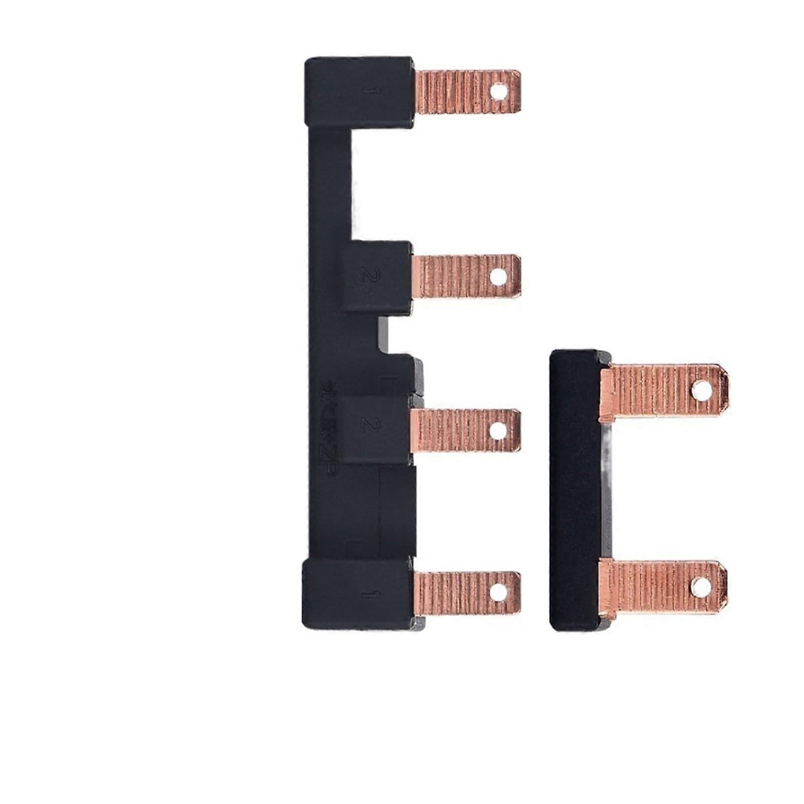 Distribution Box Copper Busbar Connector for Circuit Breakers MCB RCBO RCCB 18mm 63A Black