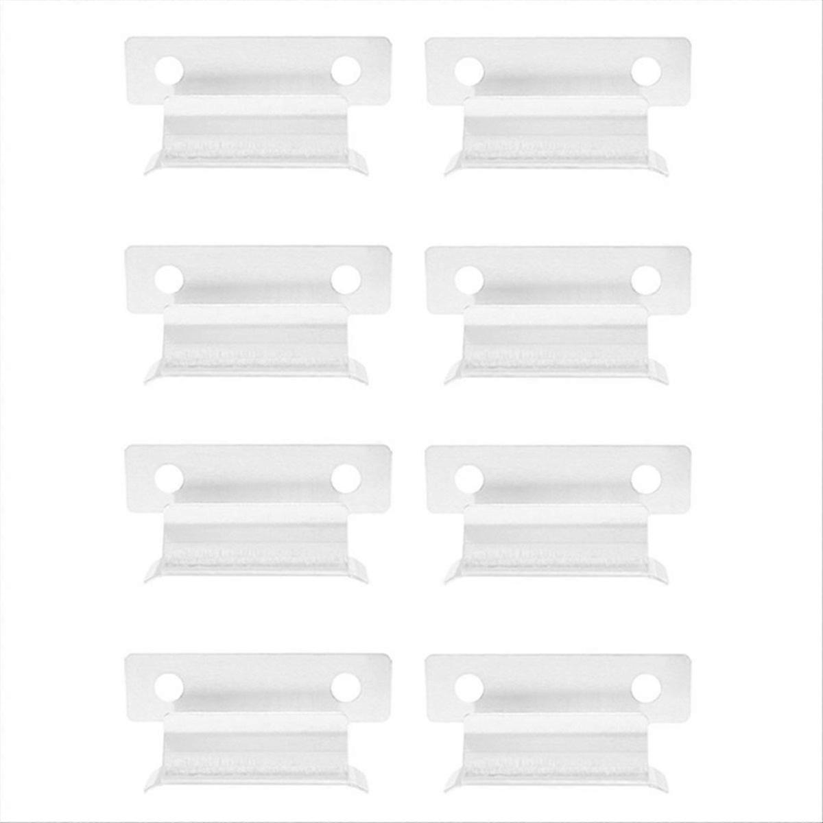 For 3 Glass Bed Clips - 8Pcs