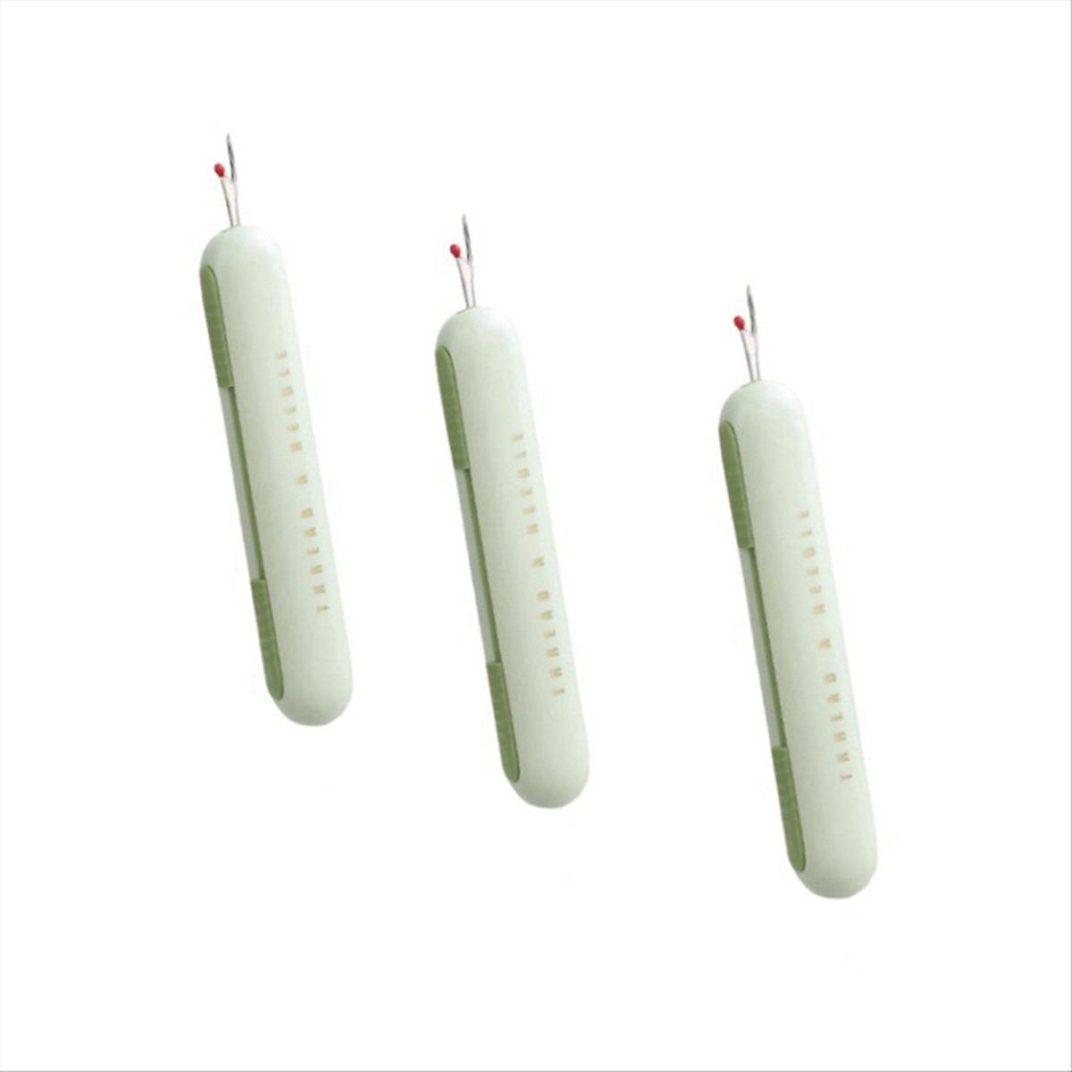 2-In-1 Stretchable Sewing Seam Rippers,Manual Sewing Tools,Green