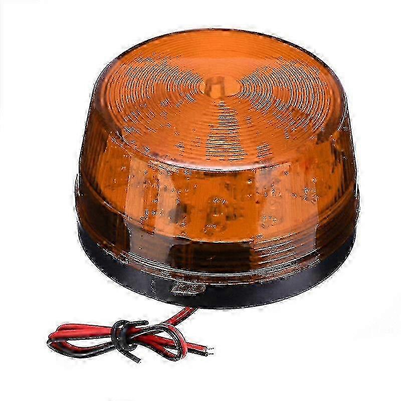 New 12V Car Roof LED Strobe Light: Emergency Warning Beacon for All Vehicles