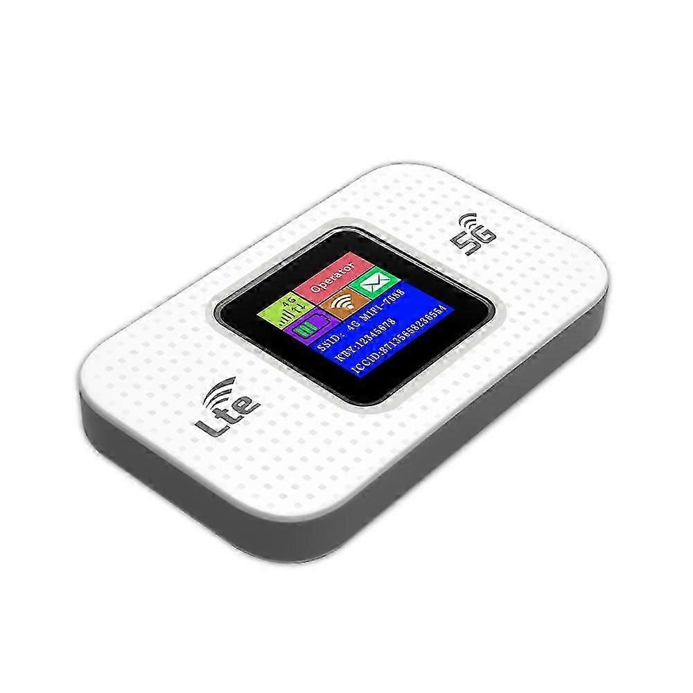 2025 Portable 5G LTE WiFi Mobile Hotspot Travel Router with High Speed Internet Connectivity for Global Use