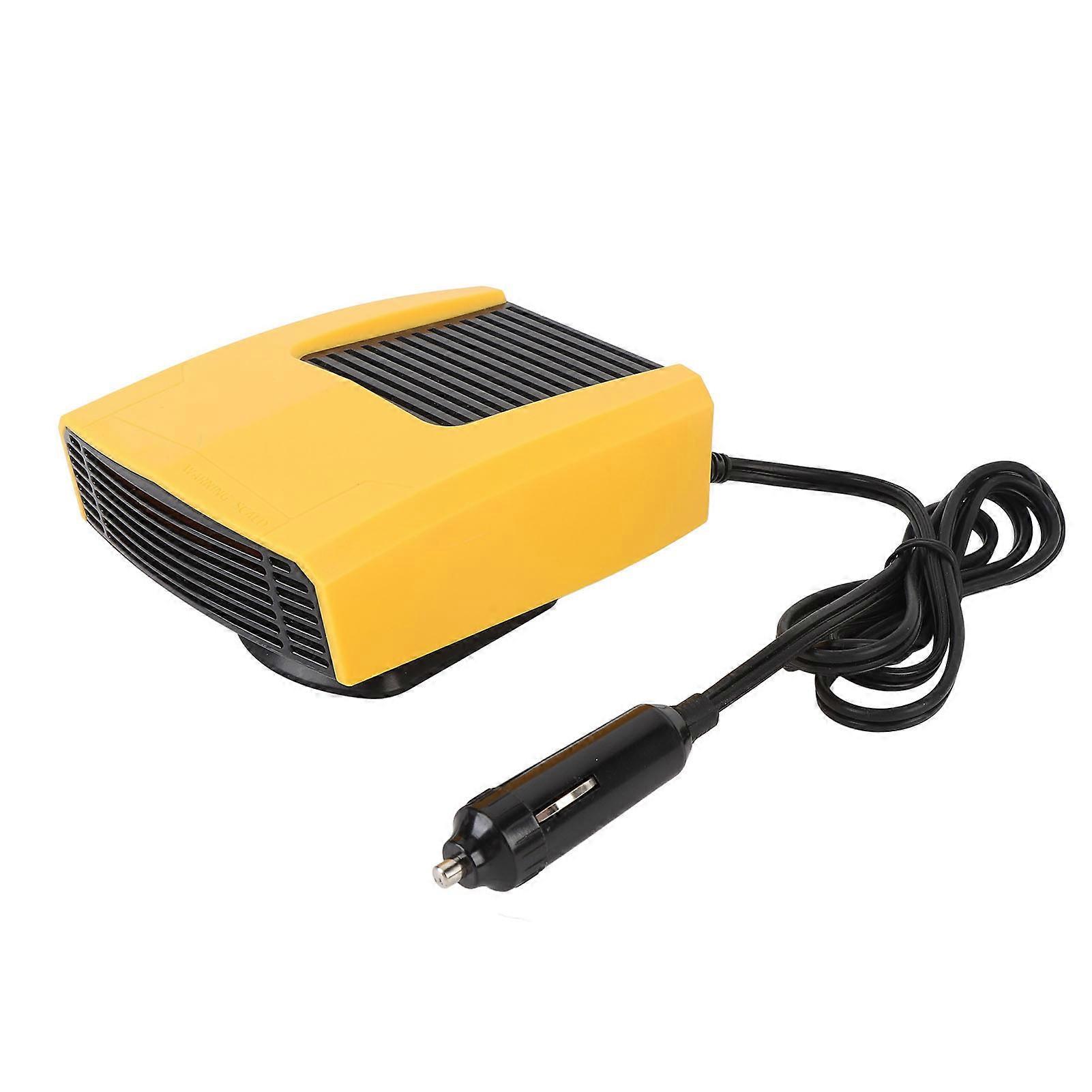 Portable Car Heater Windshield Defogger Defroster Demister Fast Heating Plug Into Cigarette Lighter 24V 200W 