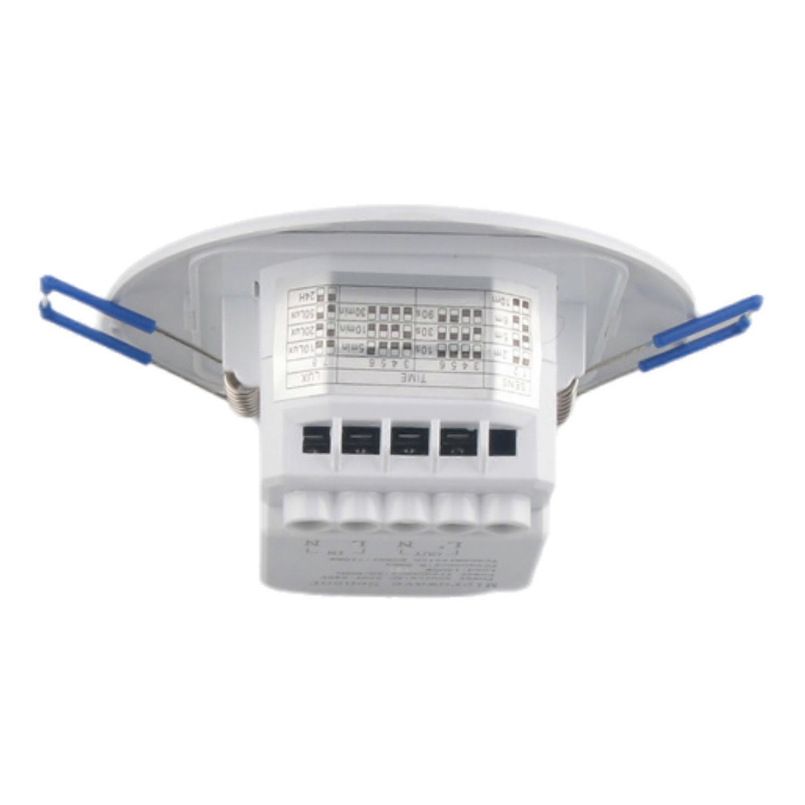 Adjustable Embedded Body Motions Detectors Light Switches 5.8GHz Microwave Sensors Switches Automatic Induction Sensors Multicolor