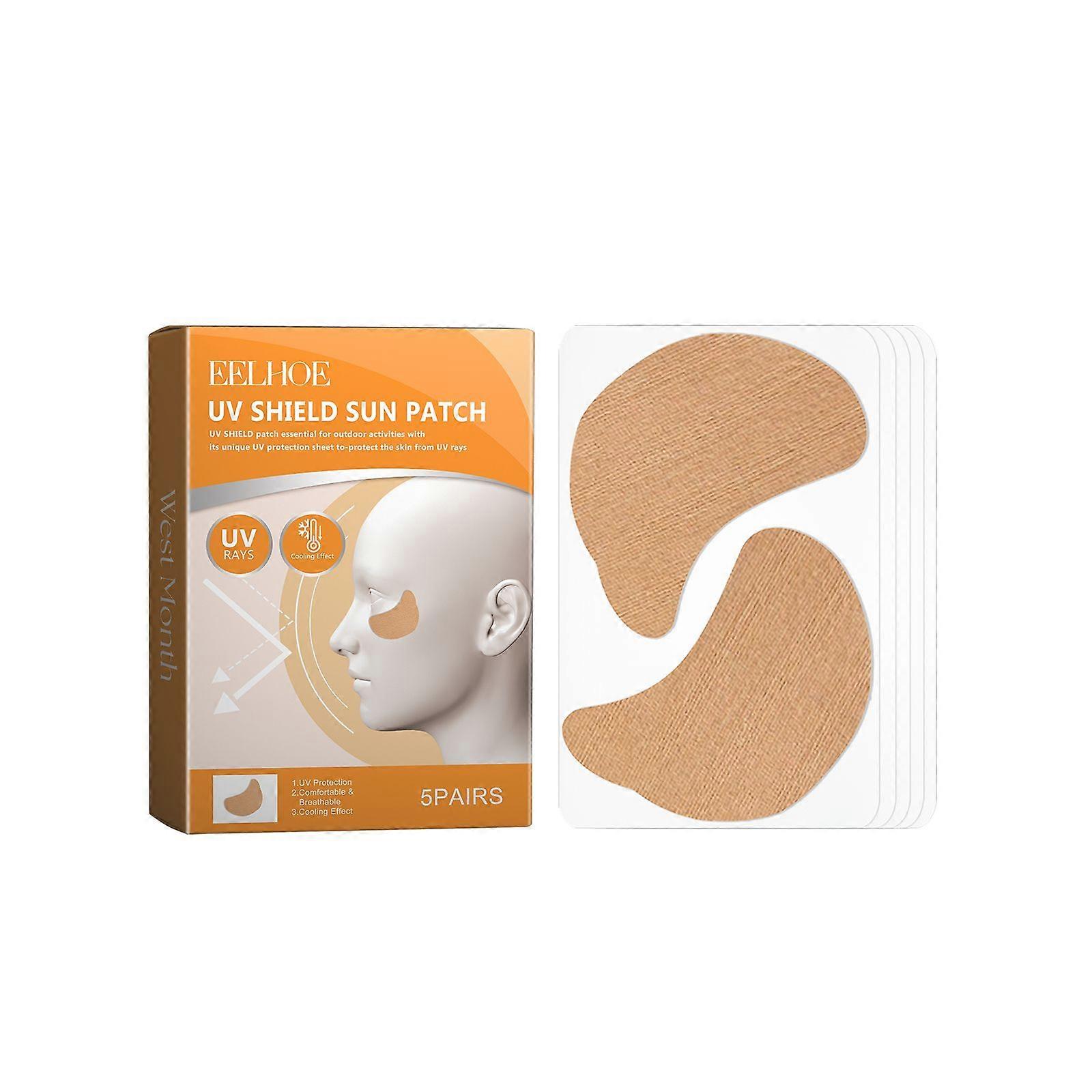 Uv Protective Eye Patch Contains Hot Melt Adhesive And Aloe Vera Extract