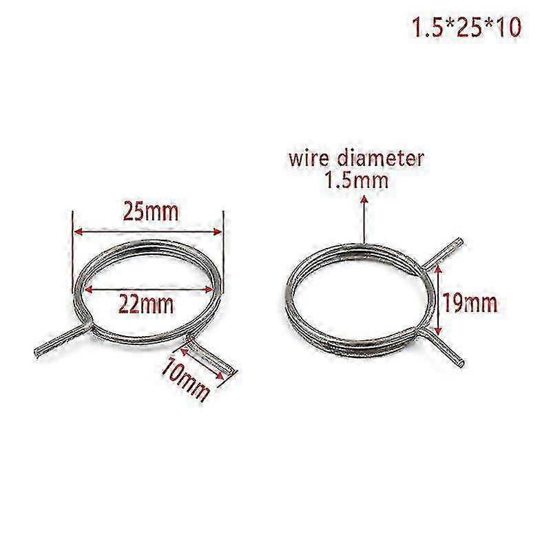 Coil springs for door lever - 3pcs handle latch replacement