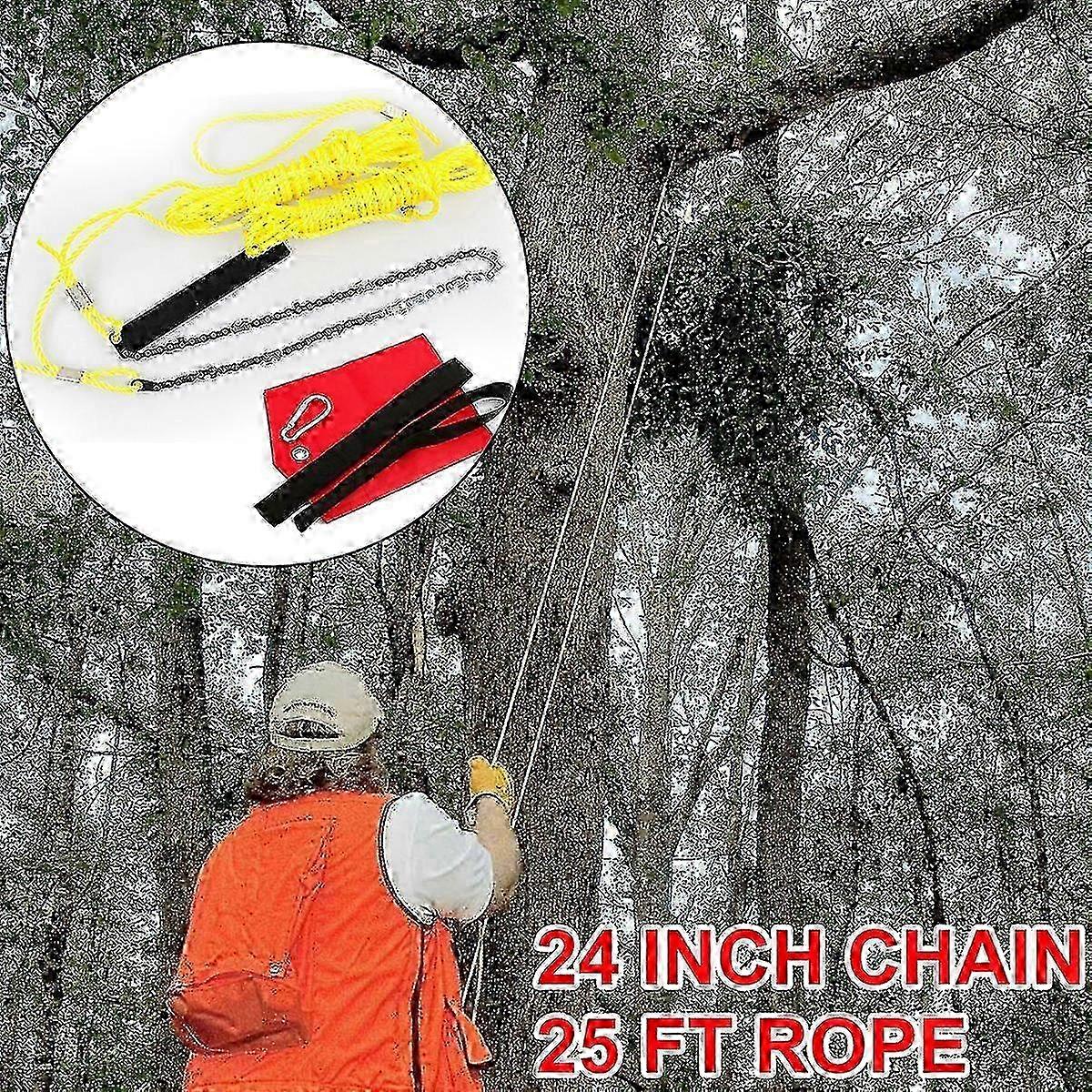 Limb cutting saw for trees with 24" chaintrees with 24" chain