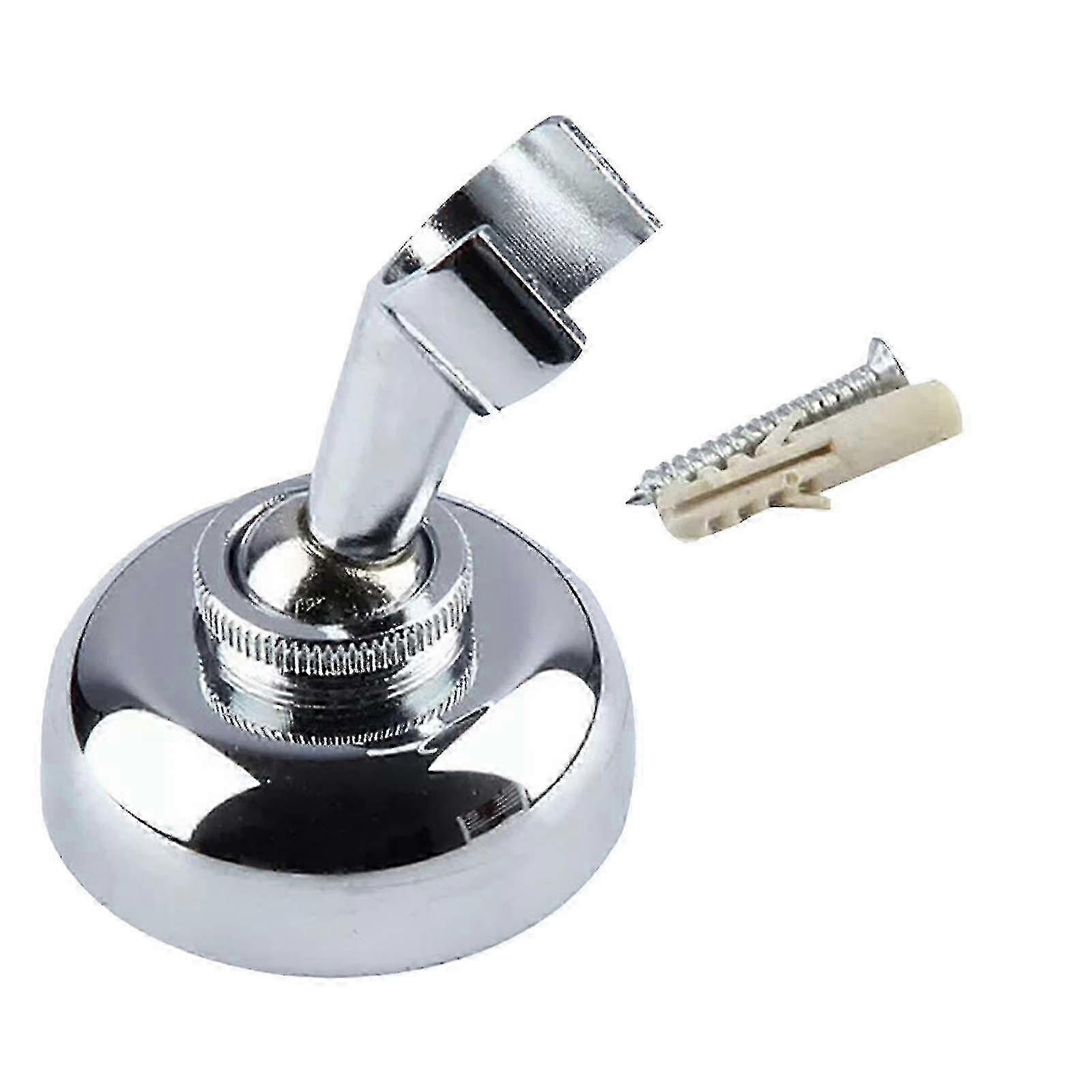 Adjustable Metal Shower Holder Wall Mounted, Bathroom Hook with Angle Fitting 2025