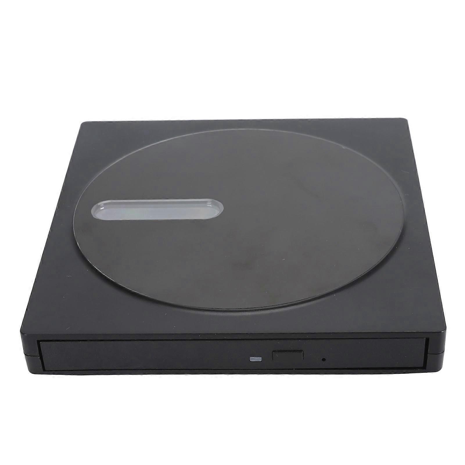 External CD DVD Drive for Laptop USB 3.0 Type C Ultra Thin Portable Rewriter Burner