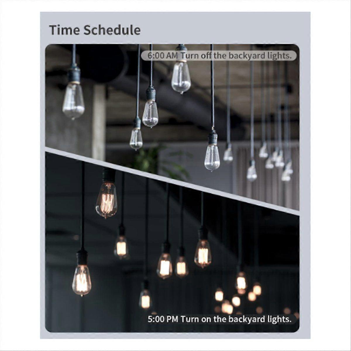 EU WIFI Smart Outdoor Power Socket Waterproof IP44 for Apple Homekit Remote Control Timing Alexa PLUG