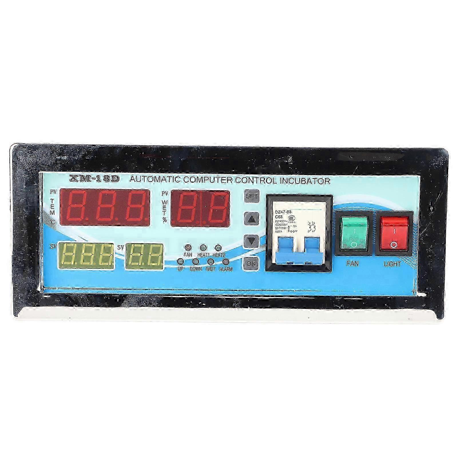 Incubator Controller Full Automatic for 180-240V with Temperature and Humidity Control
