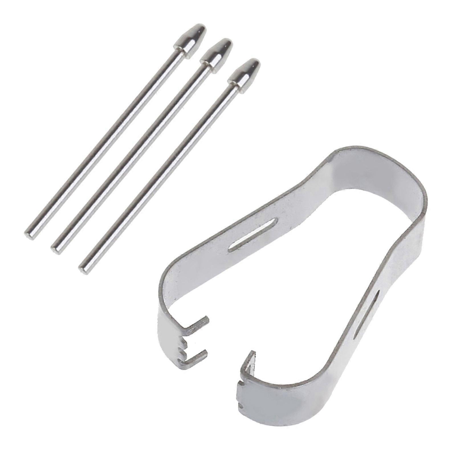 3Pcs Metal Pen Refills with Clip for Remarkable Scribe Write Styluses Pen Convenient Attachment for Artists and Designers Multicolor