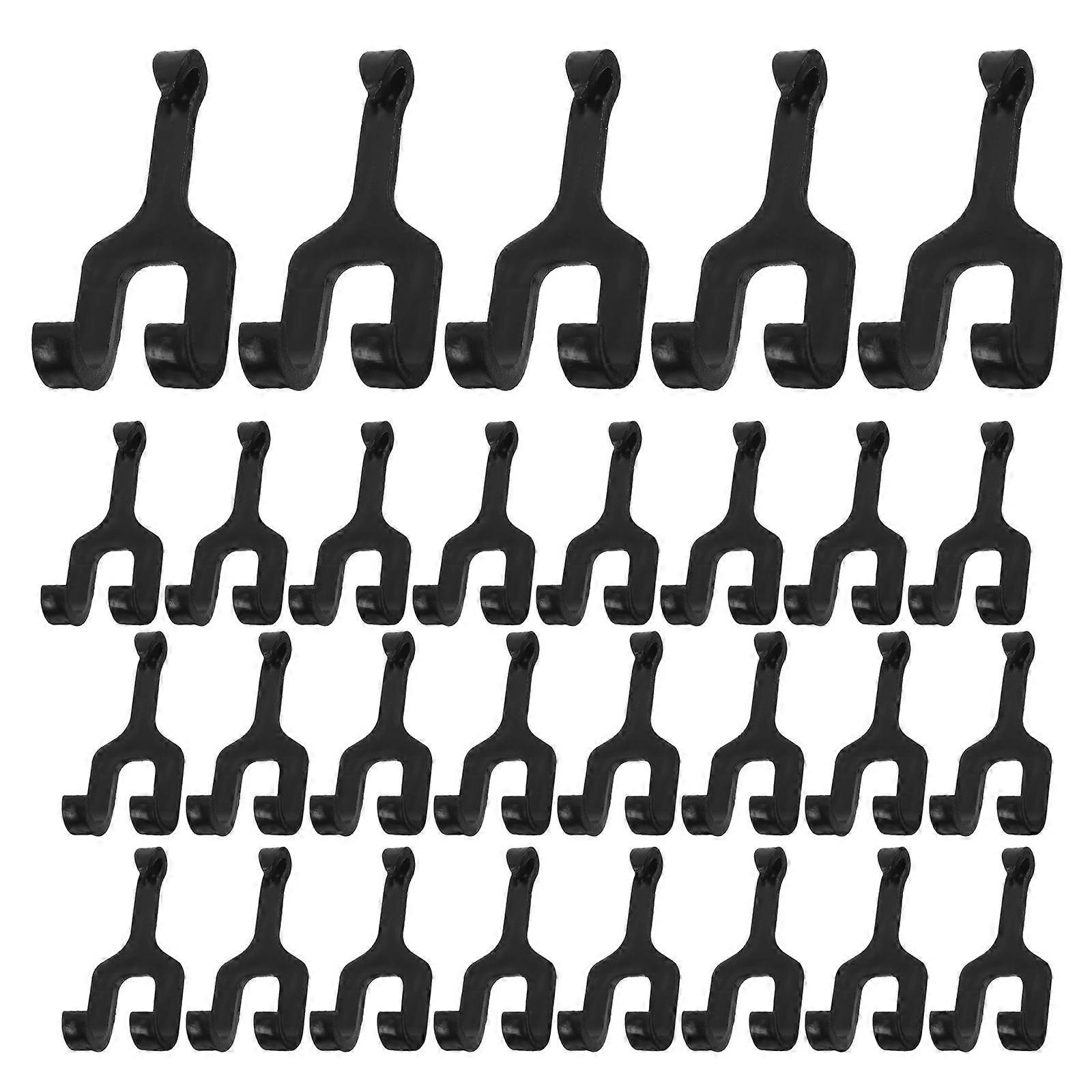 Black Melon Support Hooks for Gardening Heavy Duty 50Pcs Durable Hooks
