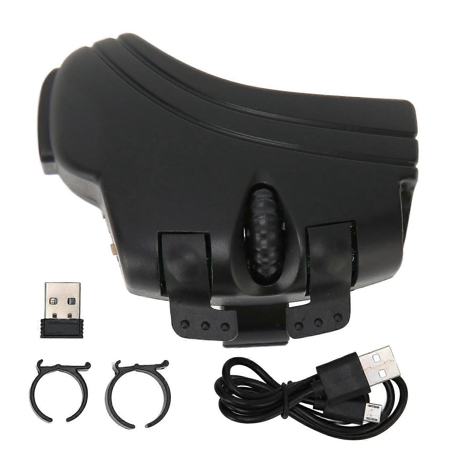 2.4Ghz Wireless Finger Ring Mouse Stable Connection Handheld Ergonomic Portable USB Drived Mouse for