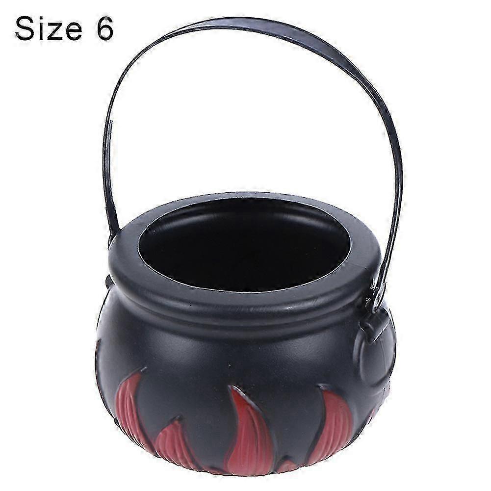 هالوين حلوى وعاء الساحرة مزحة لعبة زخرفة الجدة مرجل دلو حزب ديكور تي