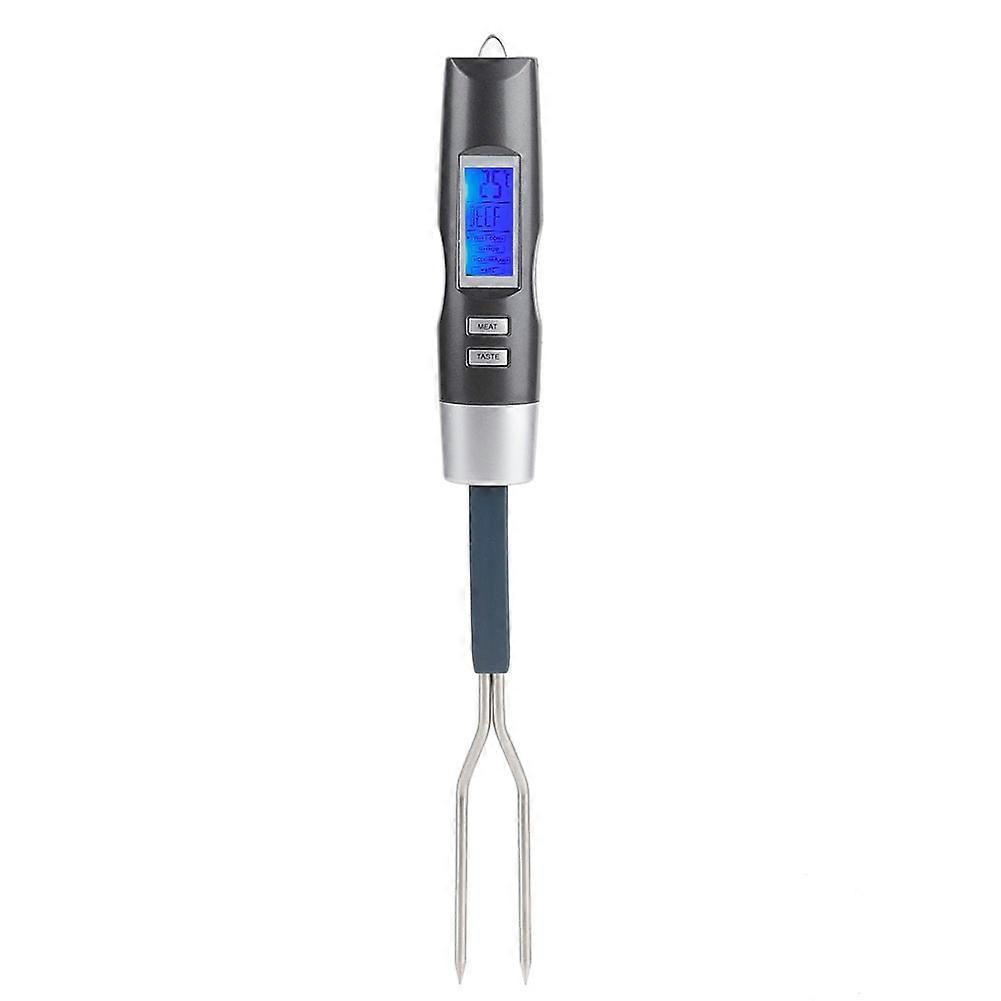 Digital BBQ Meat Thermometer Fork Grill Fork with LCD Disply