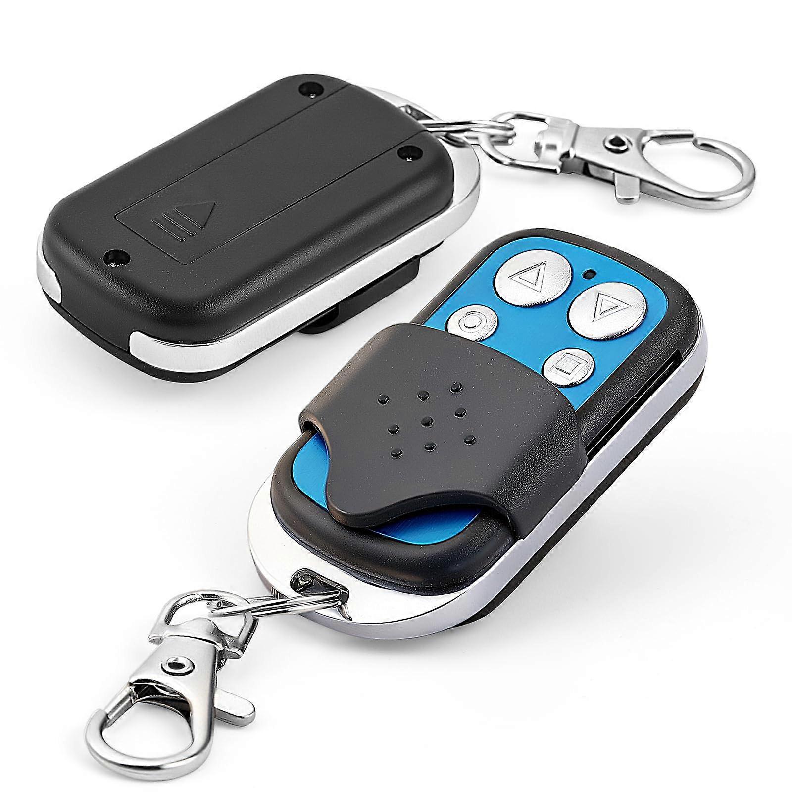 2 Pack Remote Control for 433MHz Solar Gate Opener 32bit Board Driveway Gate Motor System