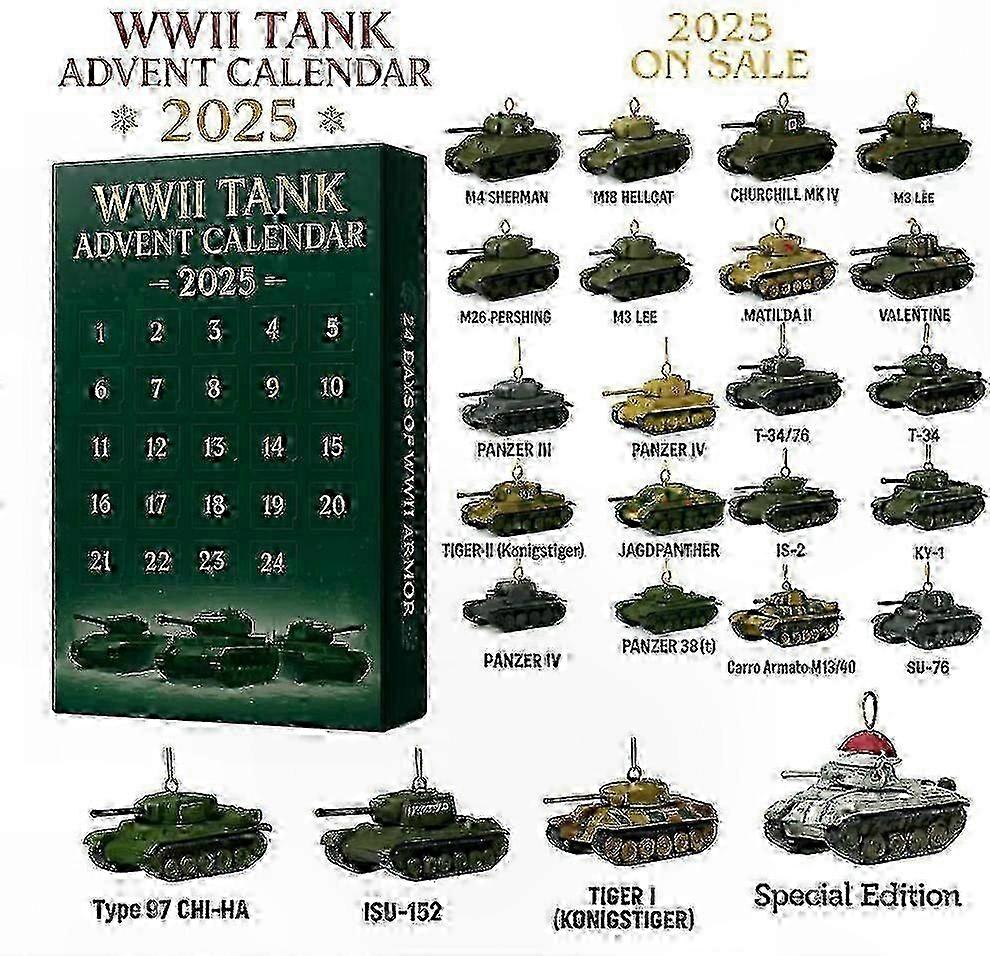 2025 New Acrylic Christmas Countdown Advent Calendar Blind Box-cdcp2 - DX