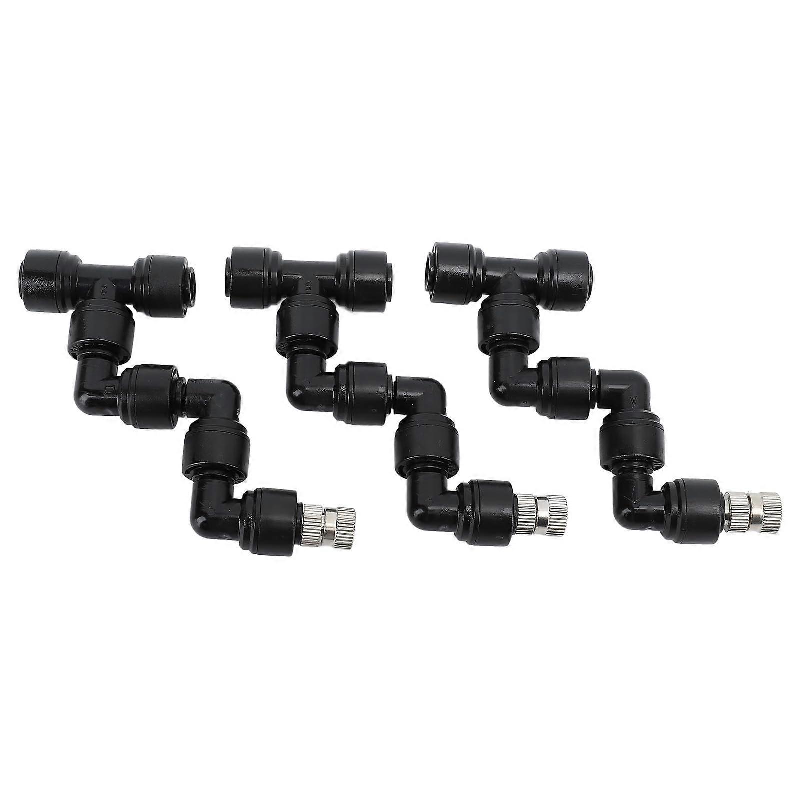 Reptile Mister Nozzles 360° Adjustable Fine Mist for Greenhouse Garden Terrarium Humidification Set of 3