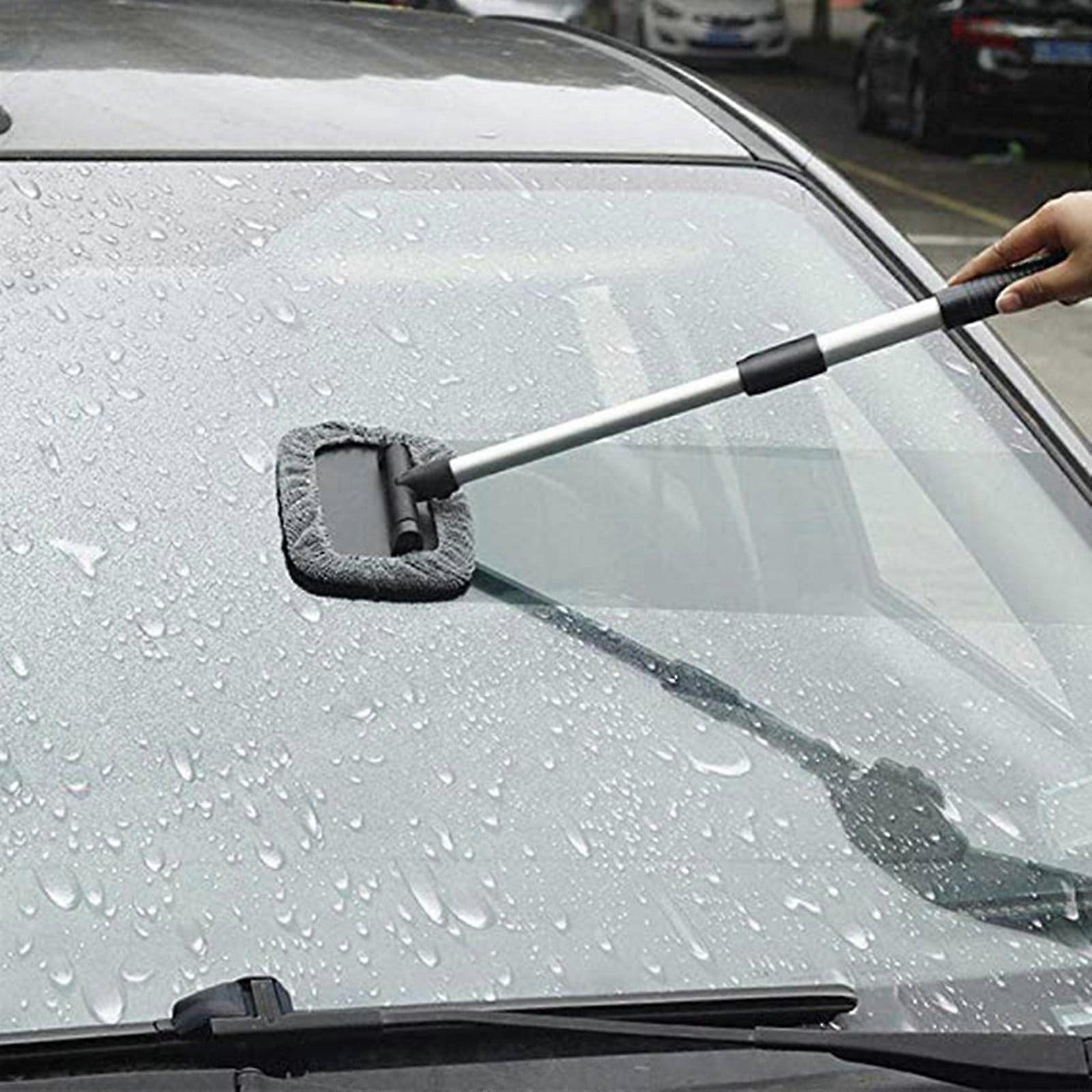 Extendable Windshield Cleaning Tool, Strong Absorbent Car Window Cleaner, Multifunctional Use Kit