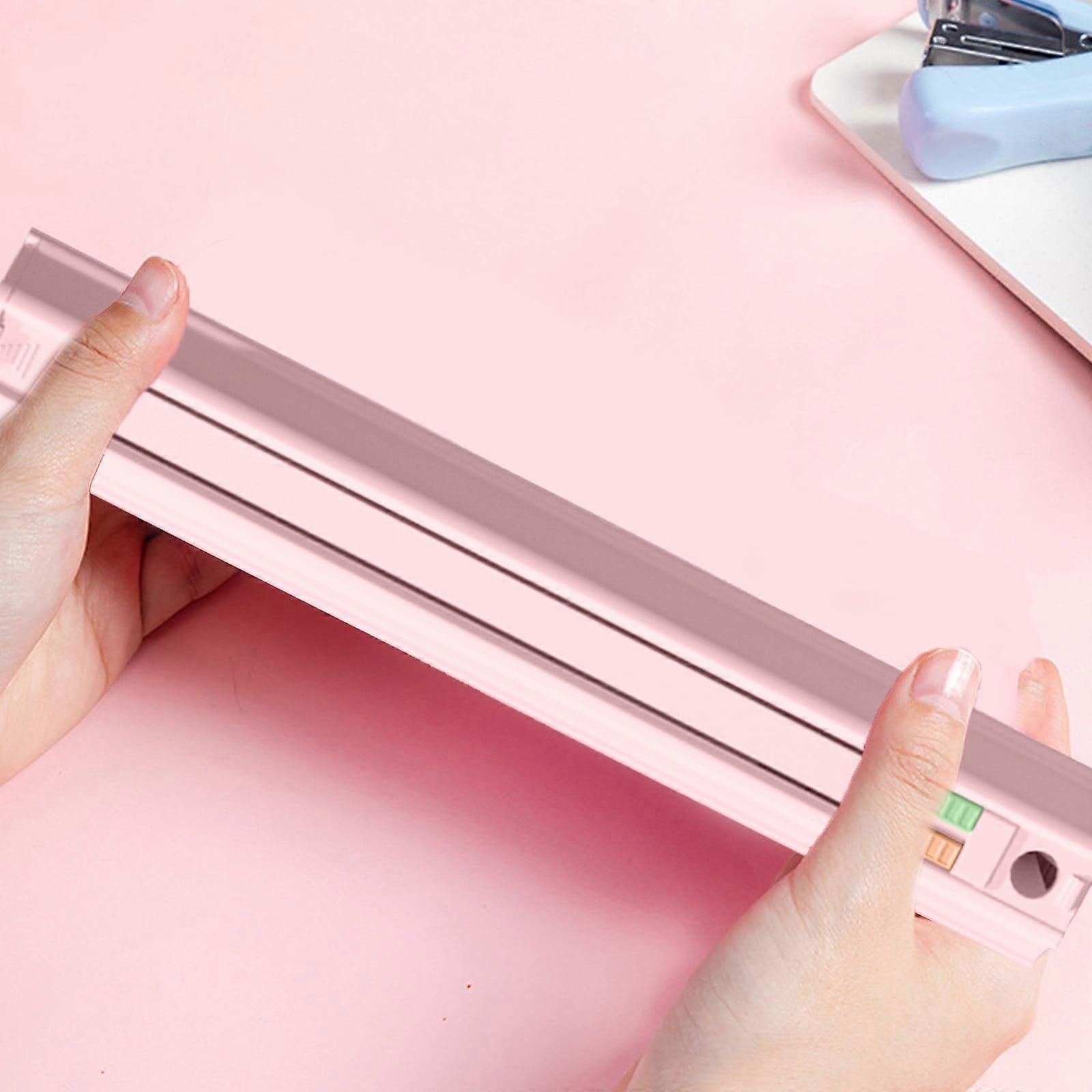 Quinlirra 1 Pcs Portable Hexagonal Pencil Case, Pencil Case Multifunctional, Include 1 Pcs Ruler, 1 Pcs Eraser, 6 Pcs Pencils, For Students College