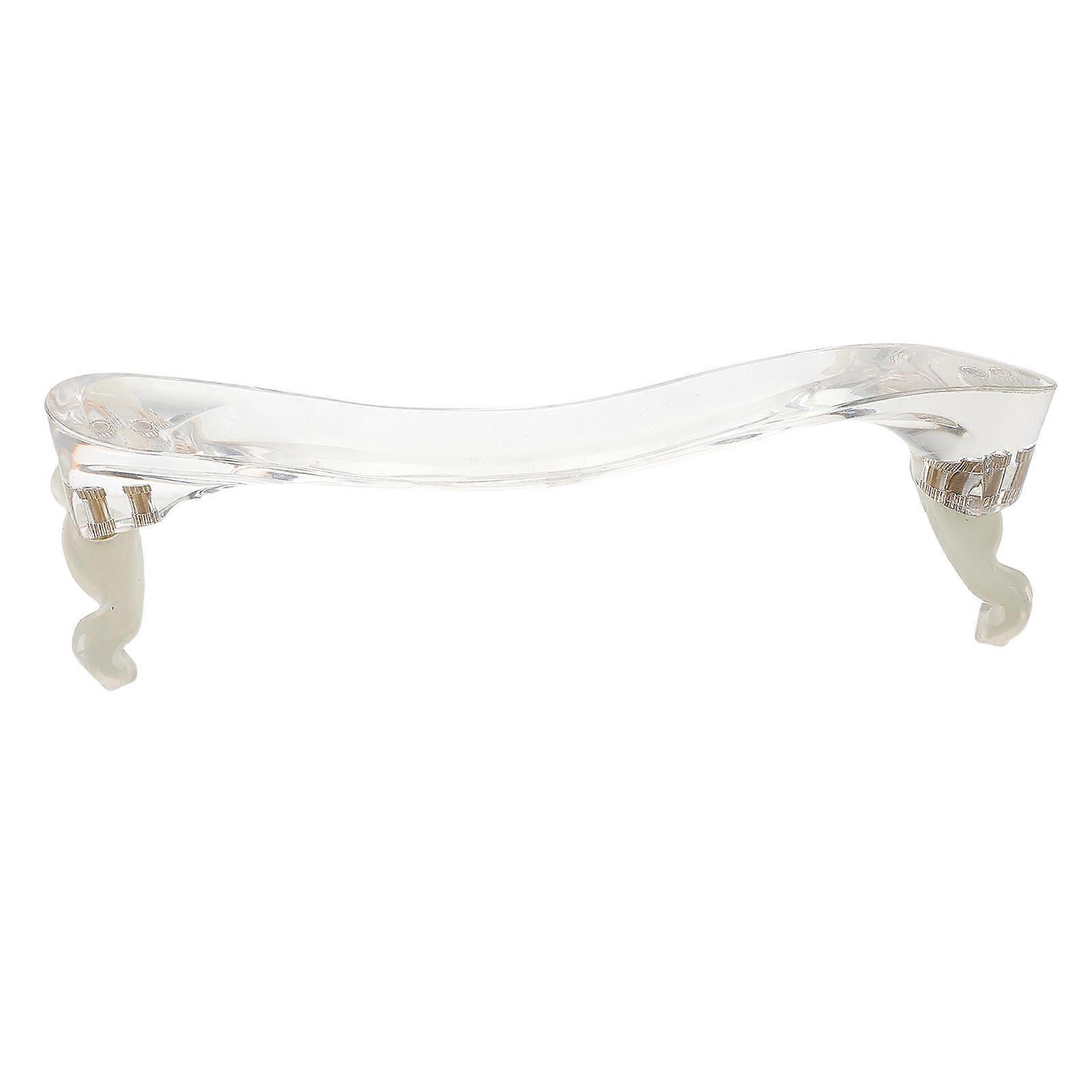 Clear Acrylic Violin Shoulder Rest Provides Comfortable Support
