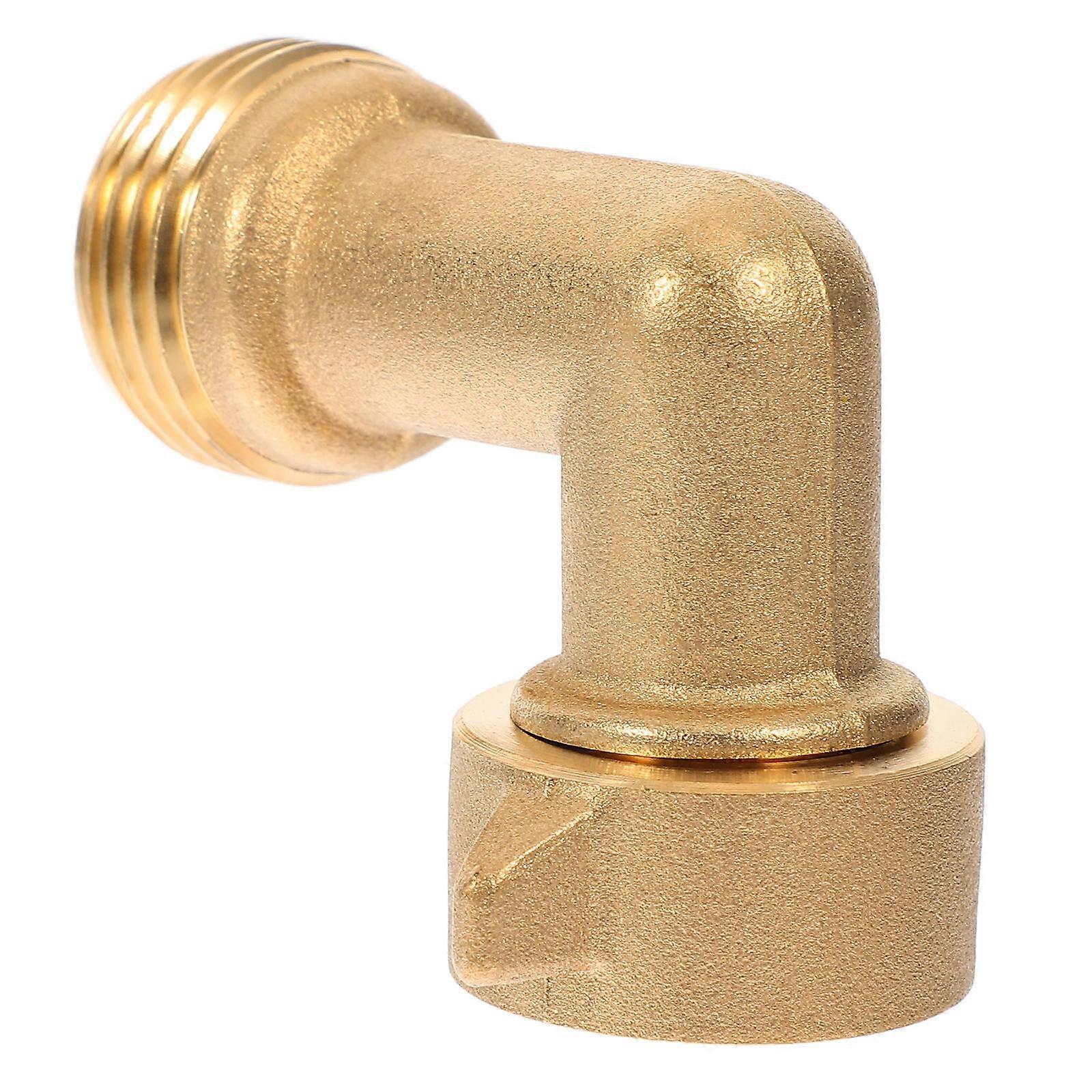 Hose Elbow Brass Connector for Preventing Kinks