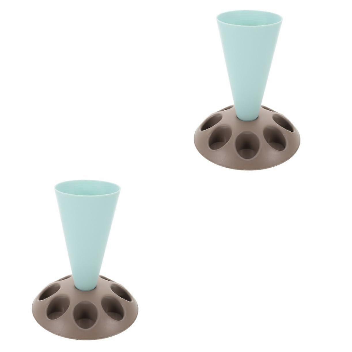 2pcs Piping Bag Holder Stand for Cake Decorating and Baking Accessories, Stable Upright Design