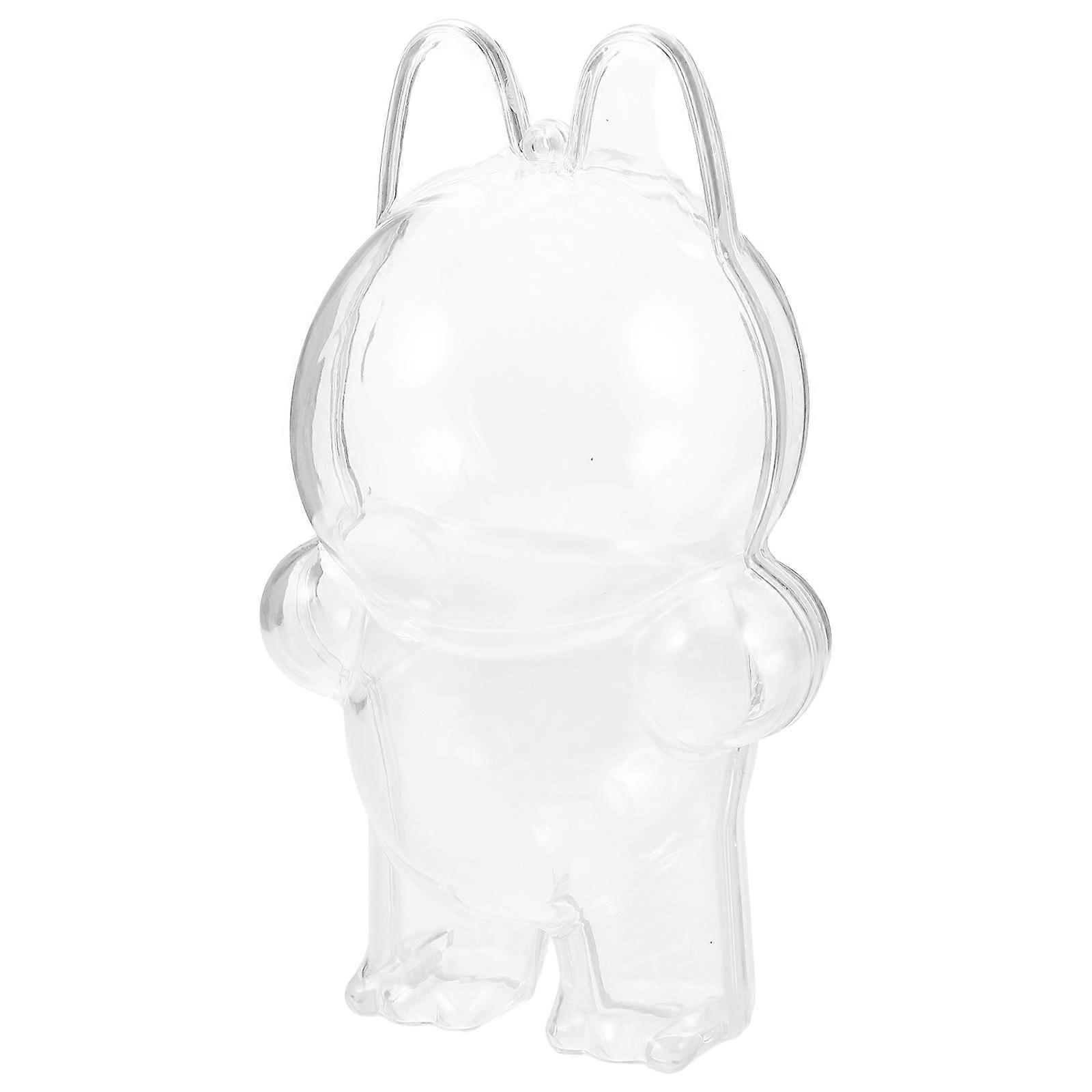 Transparent Acrylic Doll Display Case for Protection