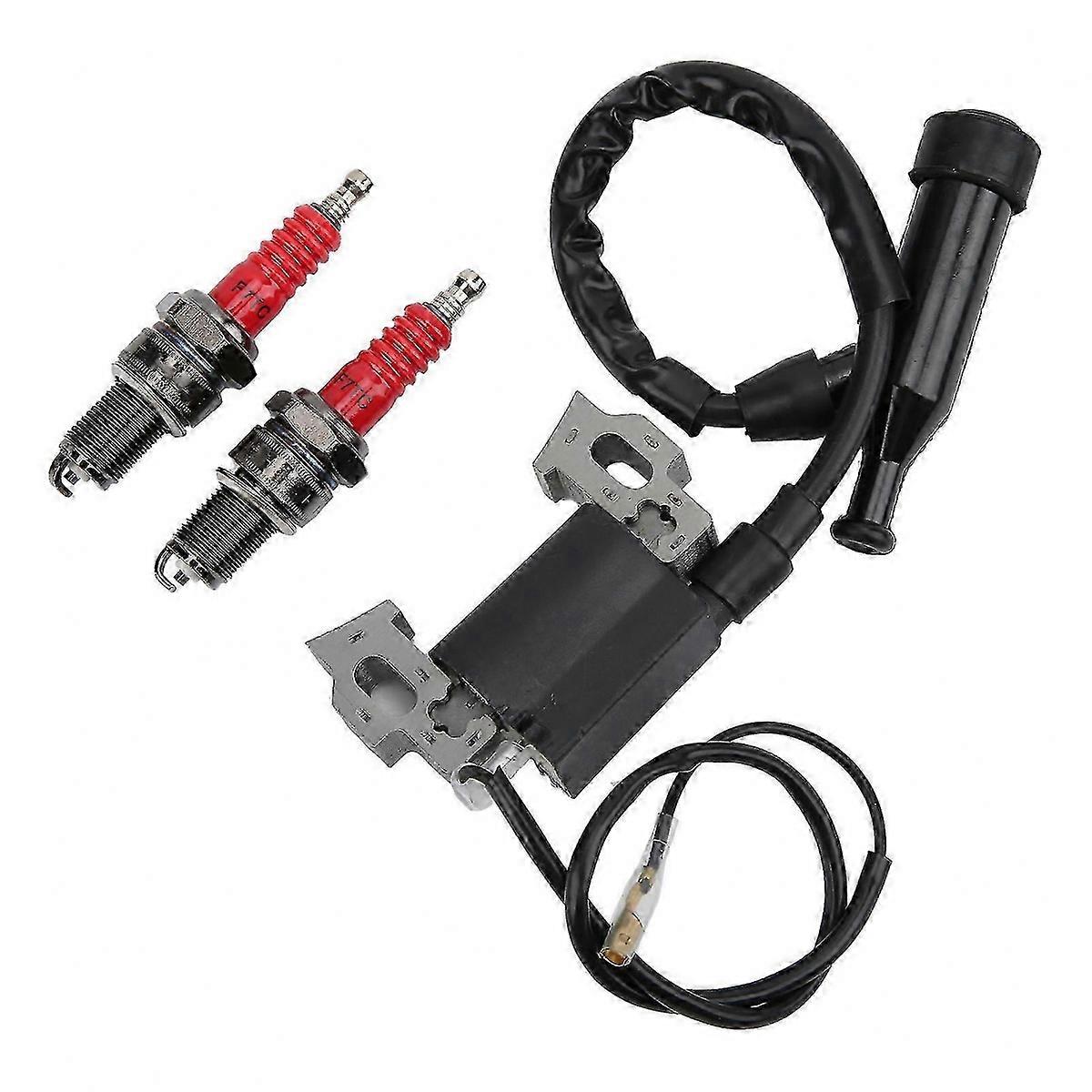 2025 Ignition Coil with Spark Plugs 30500-ZE1-063 for Honda Gx110 Gx120 Gx140 Gx160 Gx200 5.5hp 6.5hp Engine