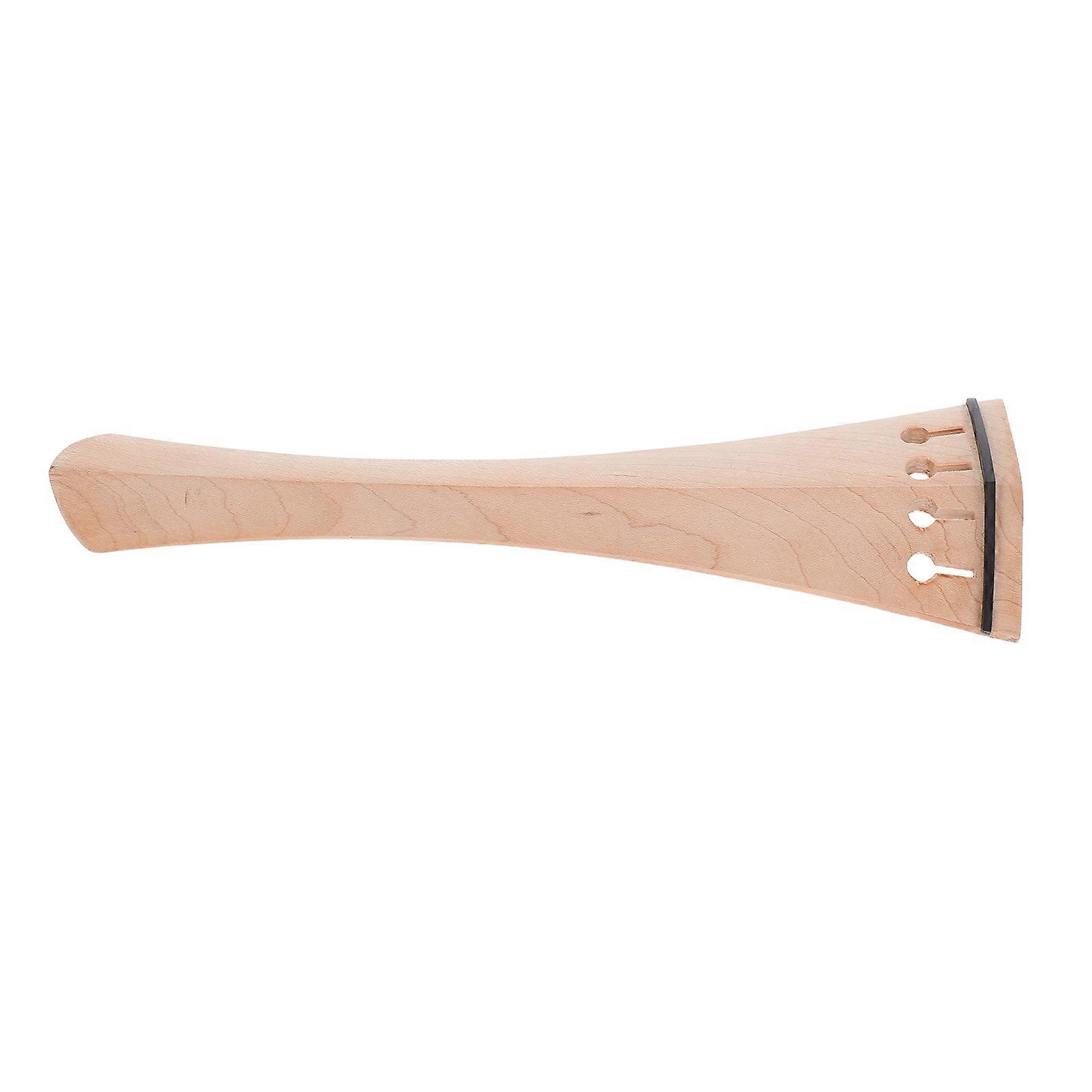 High Durability Cello Tailpiece Panel With Ebony Inlay For Practice And Stage Use 1Set