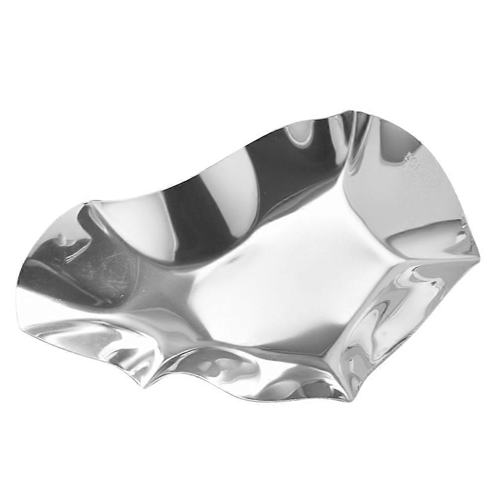 Stainless Steel Oyster Grill Shell for Baking Use Silver