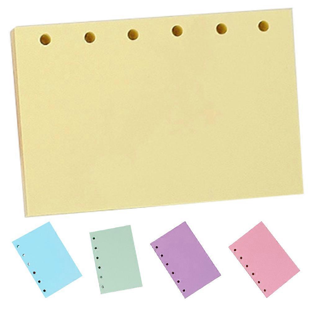 Loose Leaf Paper Refills Multi Color for 6 Ring Binder Organizer 250 Pages
