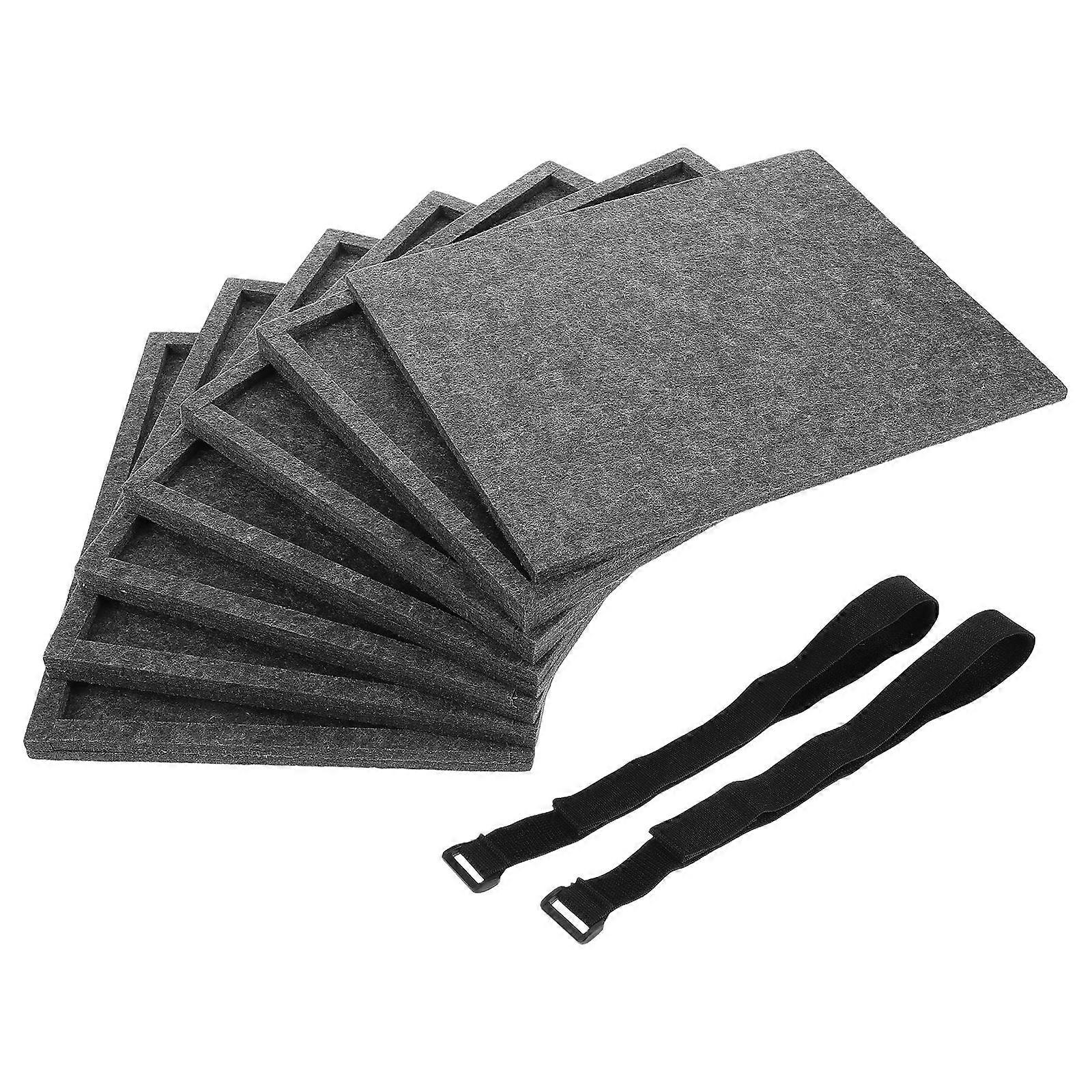 Puzzle Piece Sorter Trays Felt Stackable Puzzle Sorting Trays 6Pcs for Home