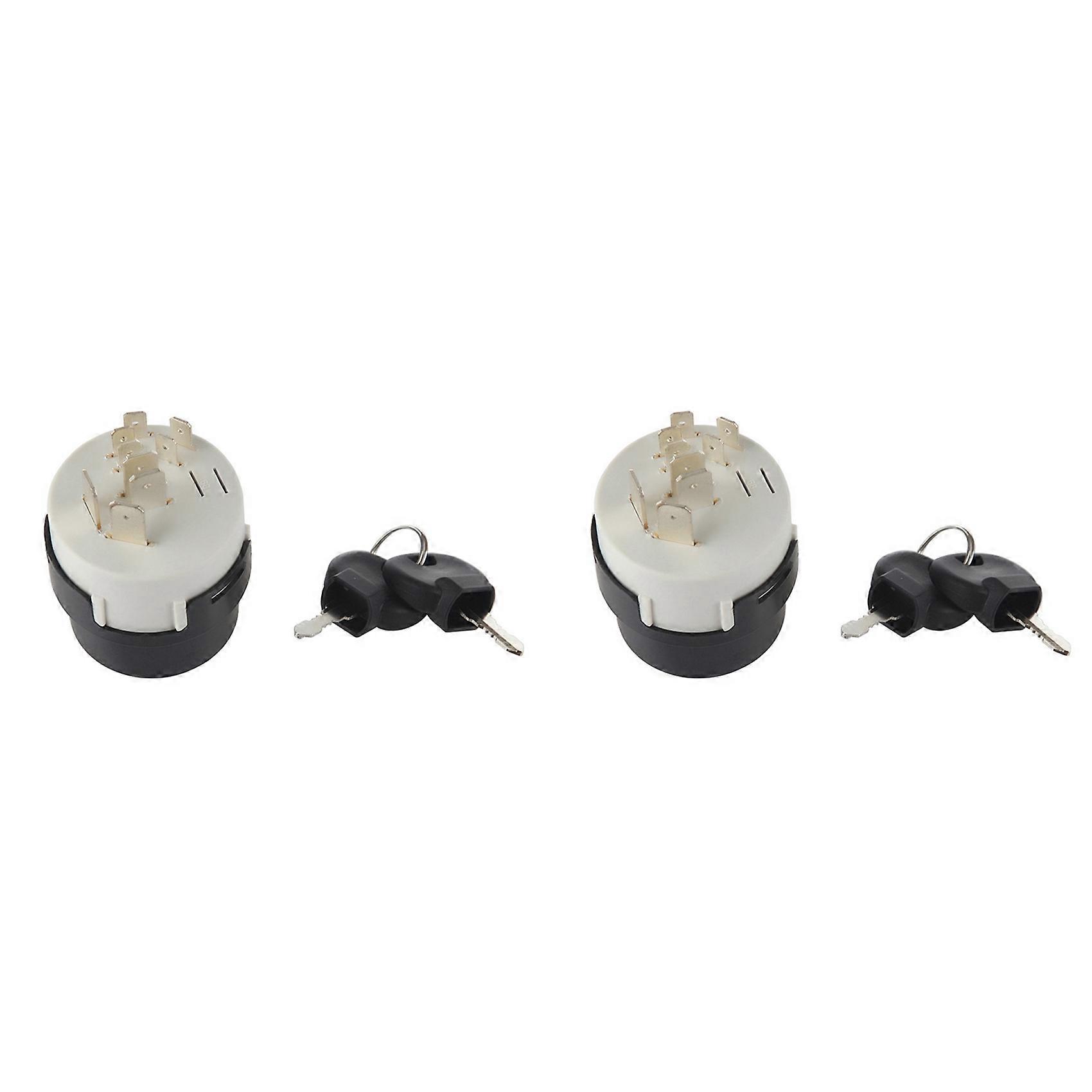 2X for JCB Backhoe Loader 3CX 4CX Ignition Switch 701/80184 701 80184 701-80184 9P Ignition Switch Starting Device