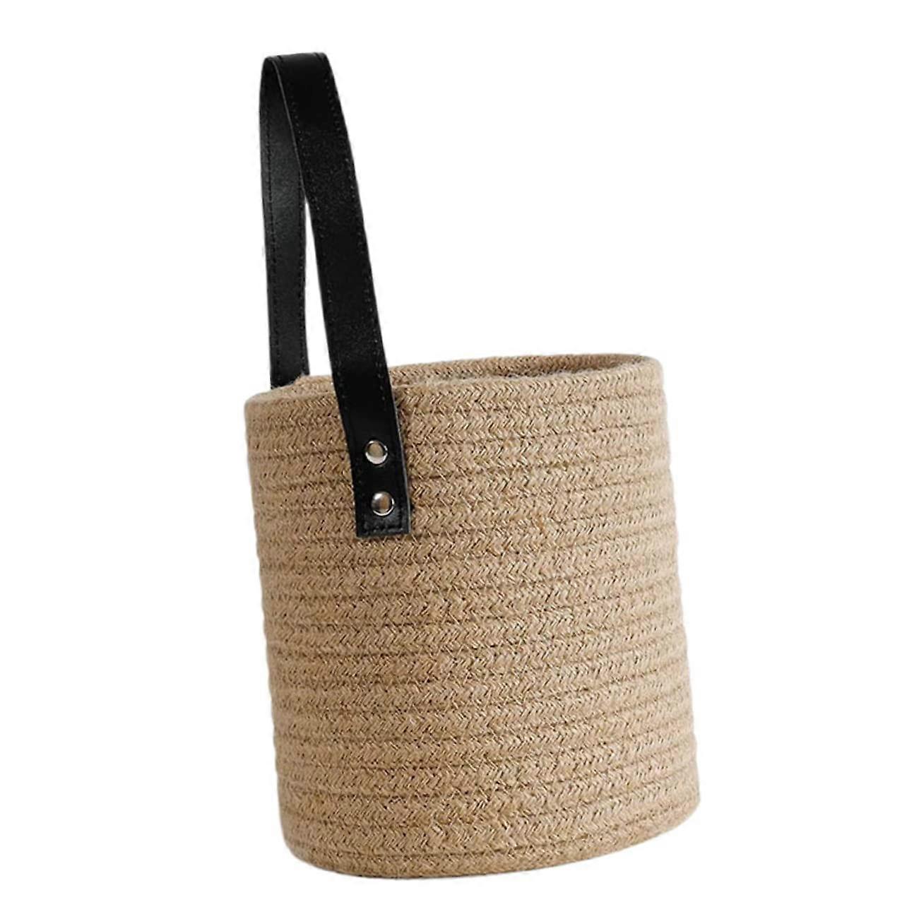 Wall Hanging Basket SpaceSaving Woven Storage for Kitchen Entryway and Garden Decor