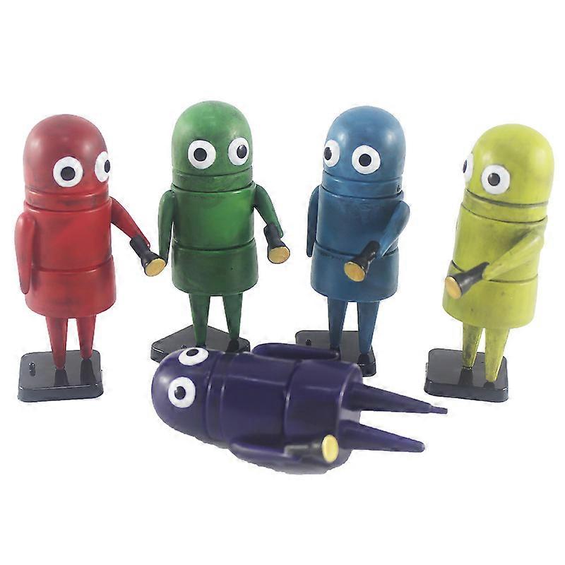 3D Printed 10CM R.E.P.O. Robot Colorful Monsters Horror Games Anime Figure REPO Gaming Peripherals Doll Figure Decor Gift