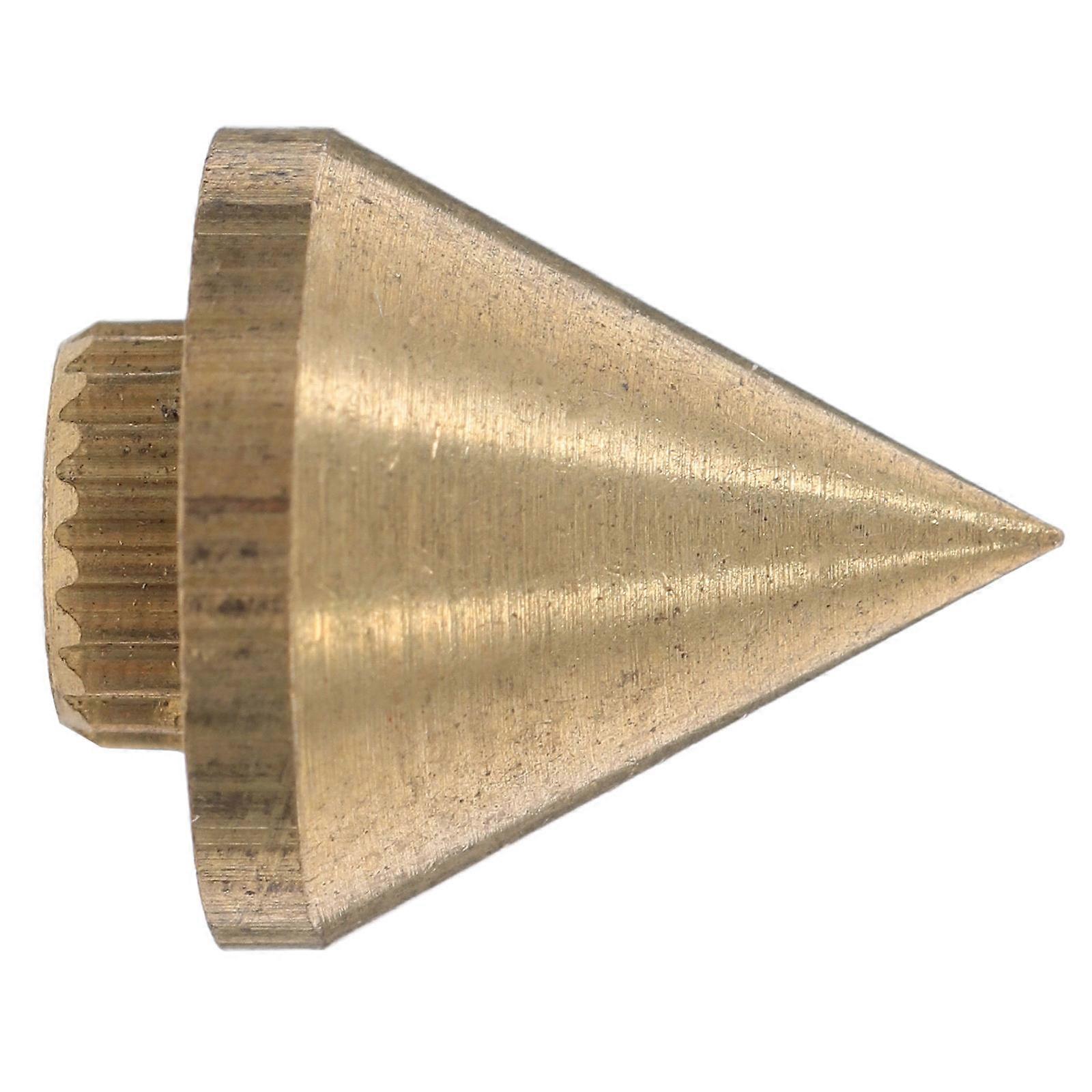 Golden Copper Plumb Cone for Physics Experiments Essential Teaching Aid Demonstrations