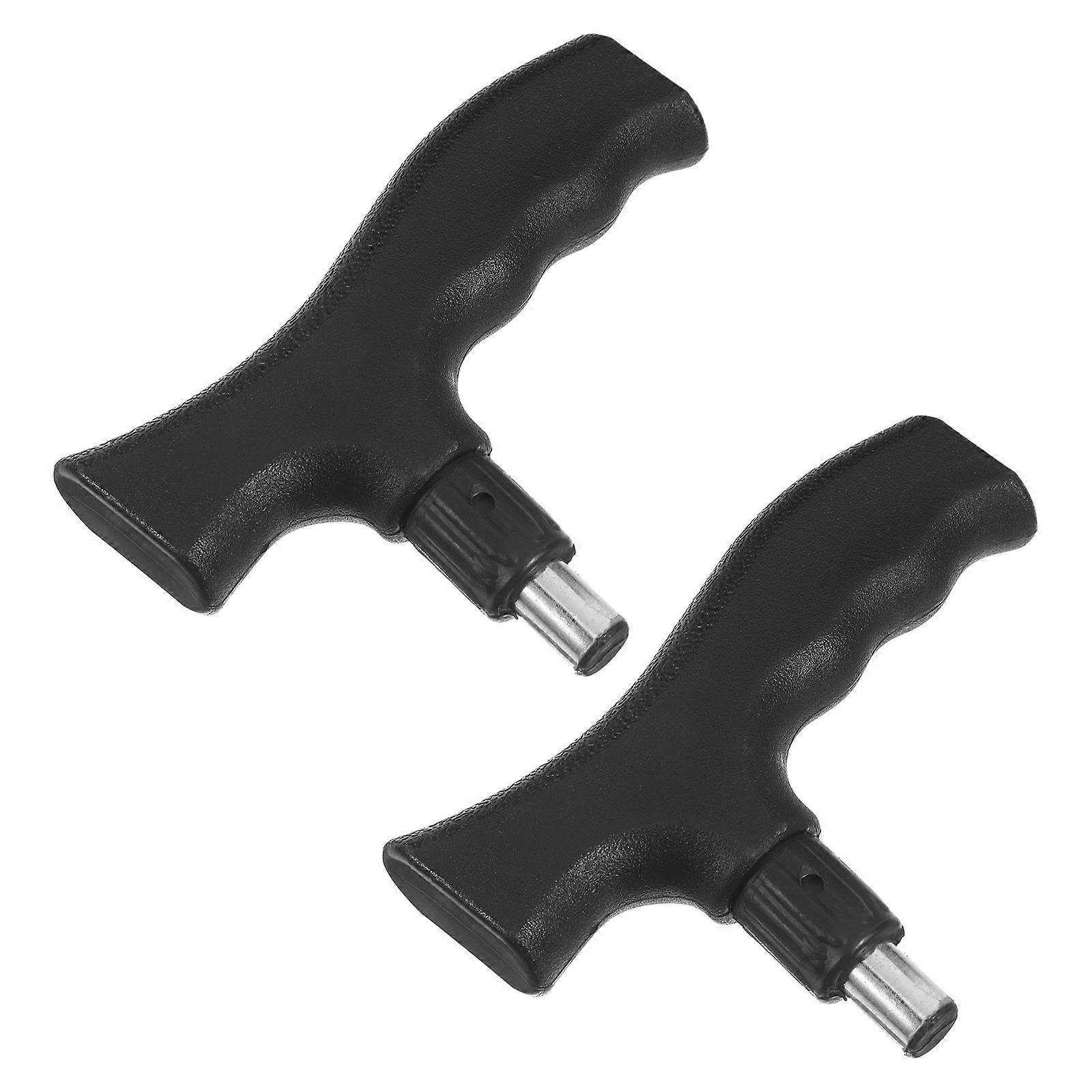 Durable Replacement Cane Handle Anti-Skid Walking Aid Accessories 2Pcs