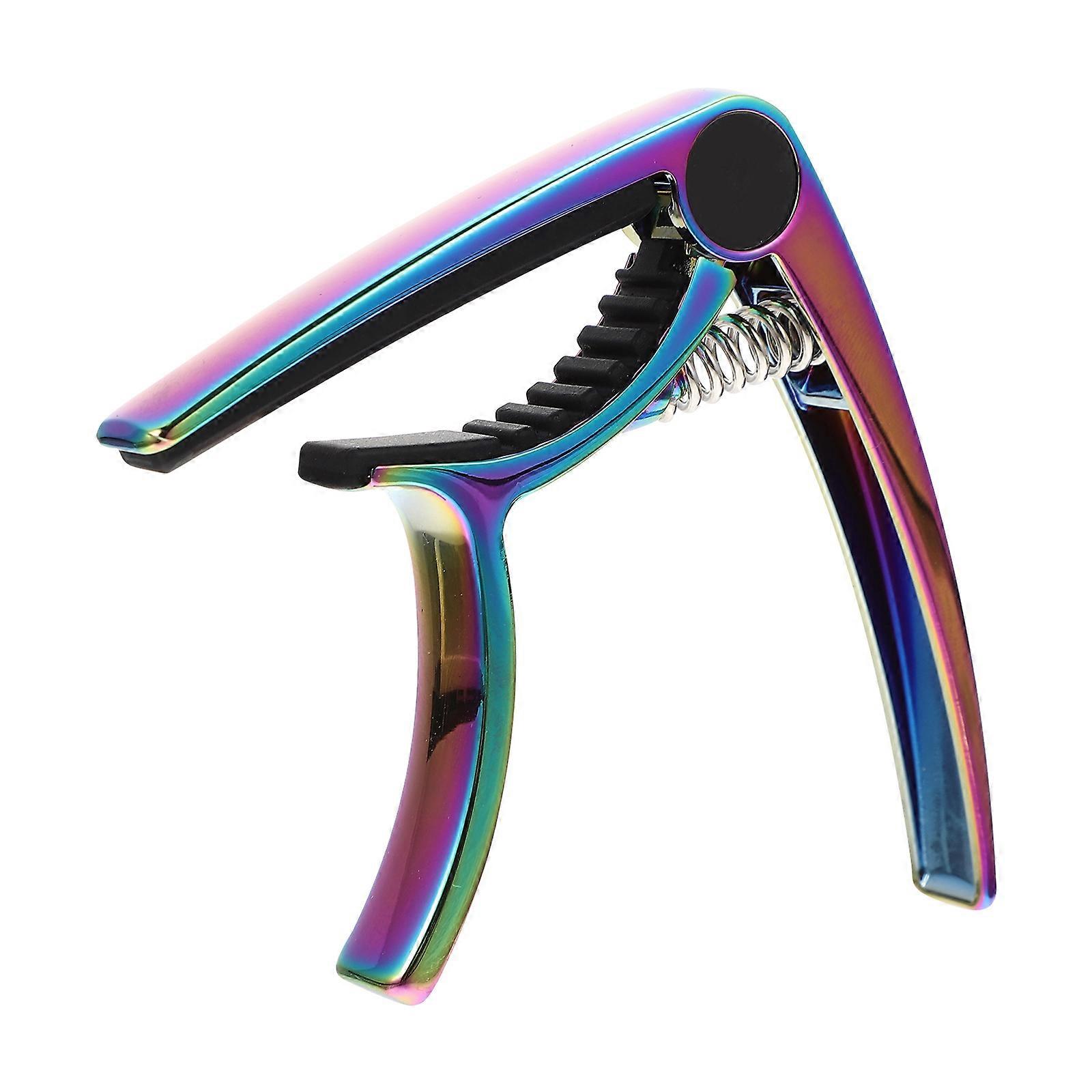 Multi-Function Zinc Alloy Guitar Capo Clamp for Musician Use