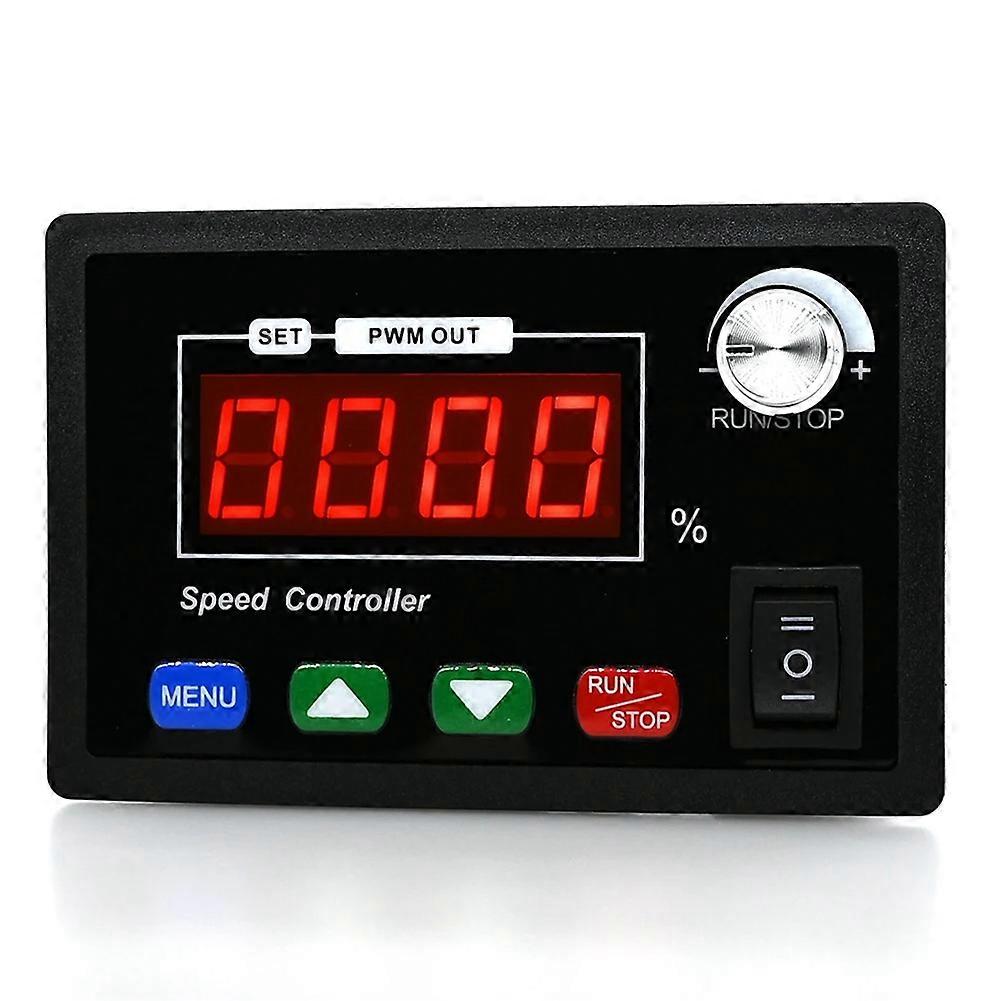 DC10-55V 40A Motor Speed Controller Digital Display Speed Adjustable PWM Forward to Reverse Rotation Tachometer