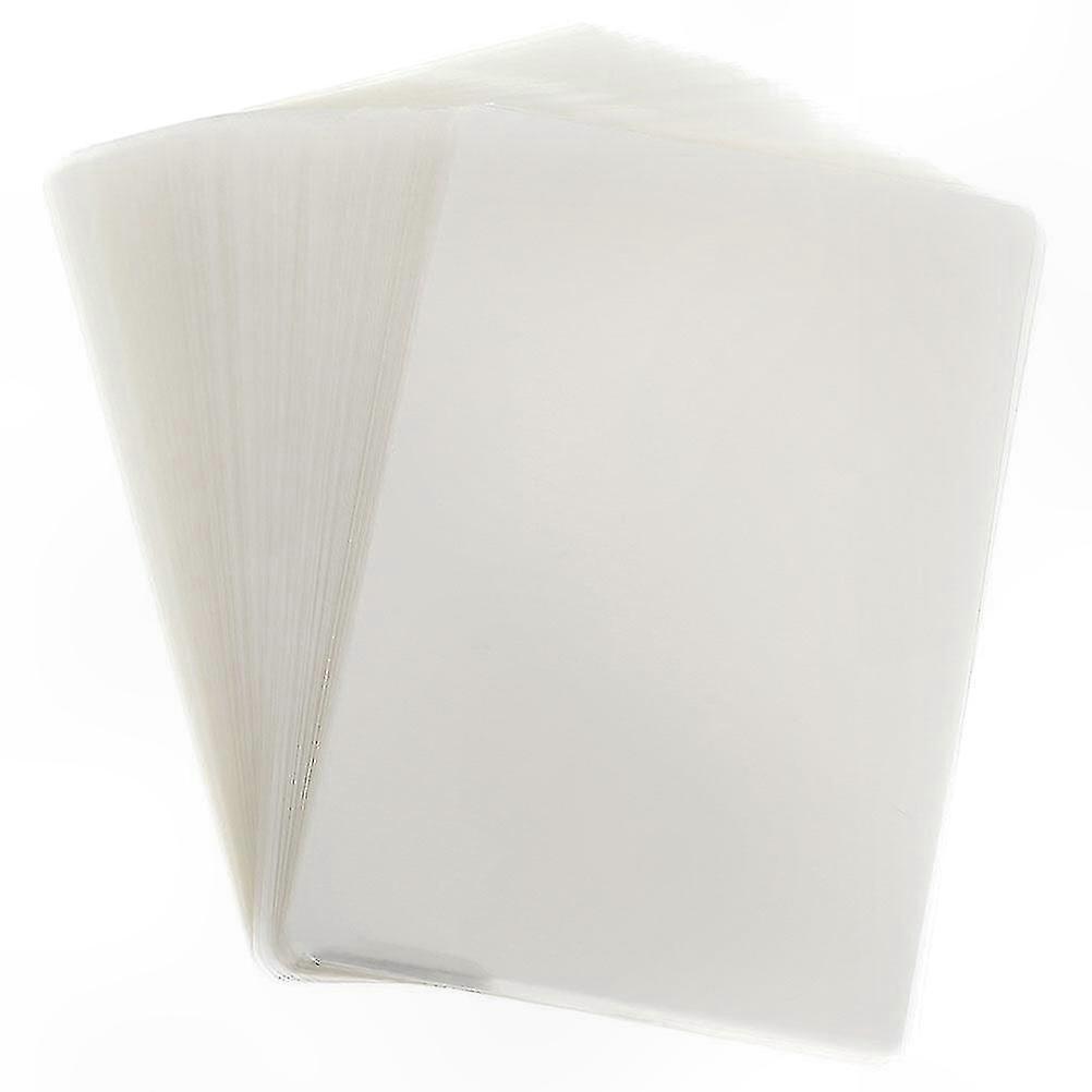 Clear Thermal Laminating Sheets, 100-Pack, Durable Protective Film for Documents