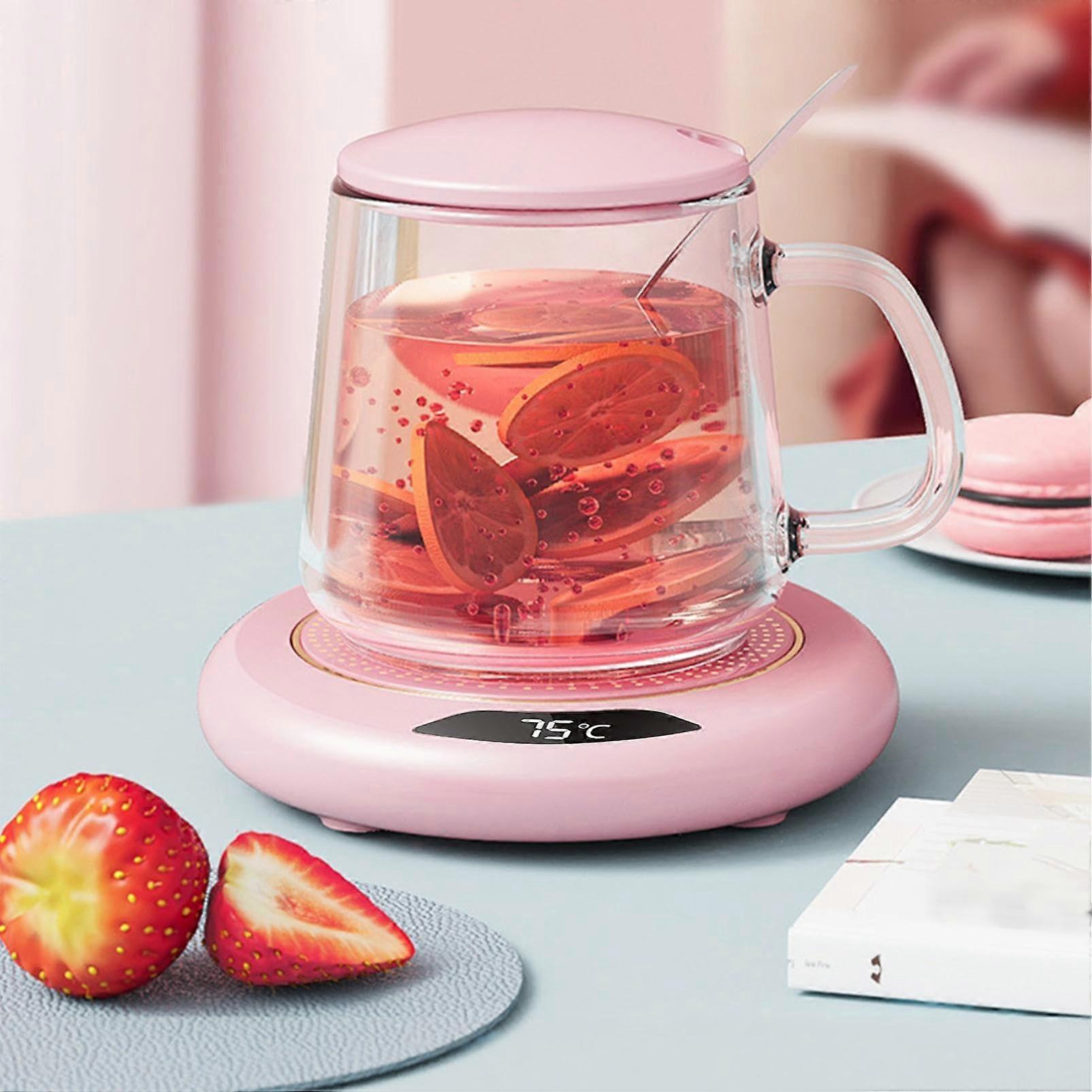 Coffee Mug Warmer with 3 Temperature Settings and Auto Shut Off for Desk, LCD Touch Control