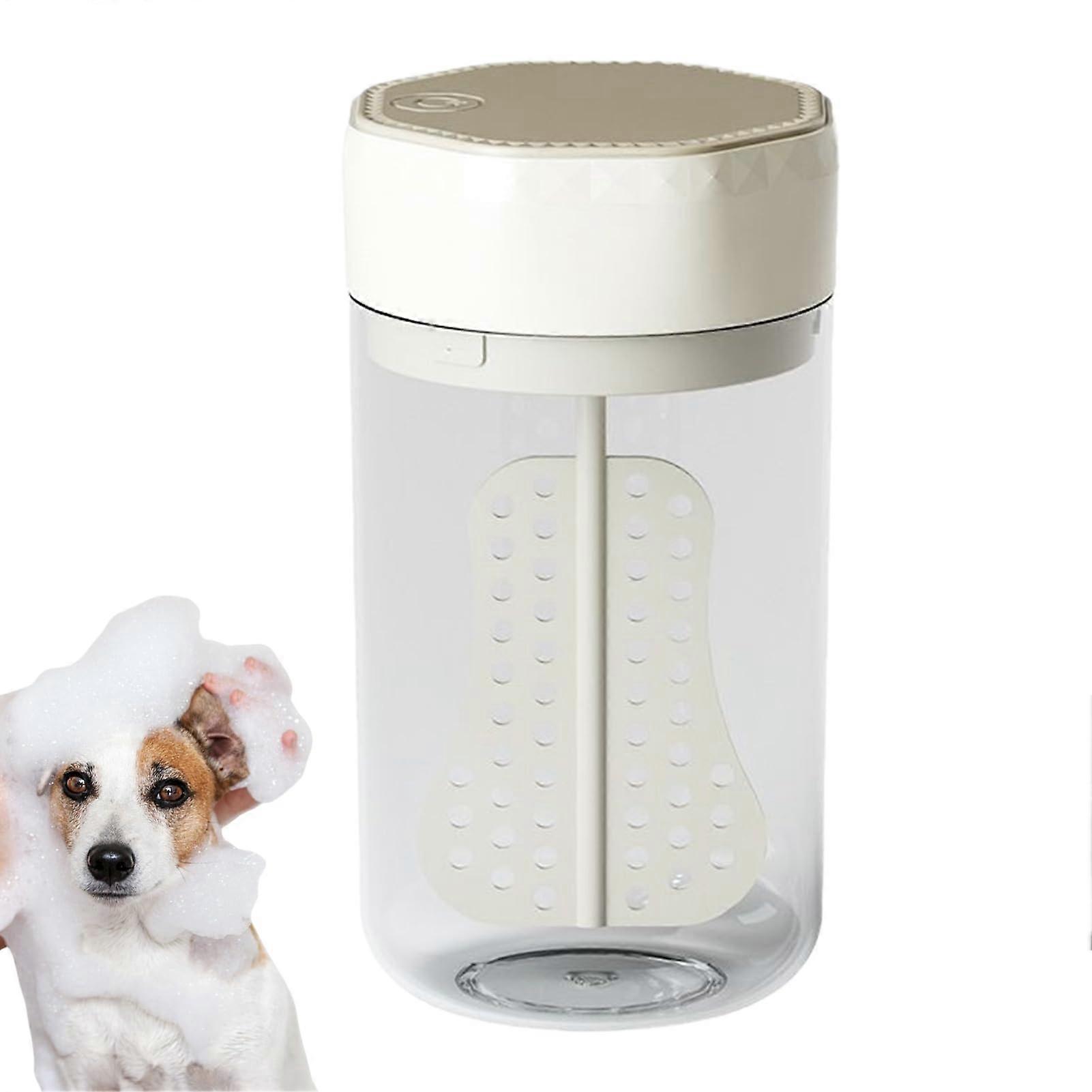 Automatic Foaming Soap Dispenser with Dense Foam Technology for Pet Bathing and Kitchen Cleaning