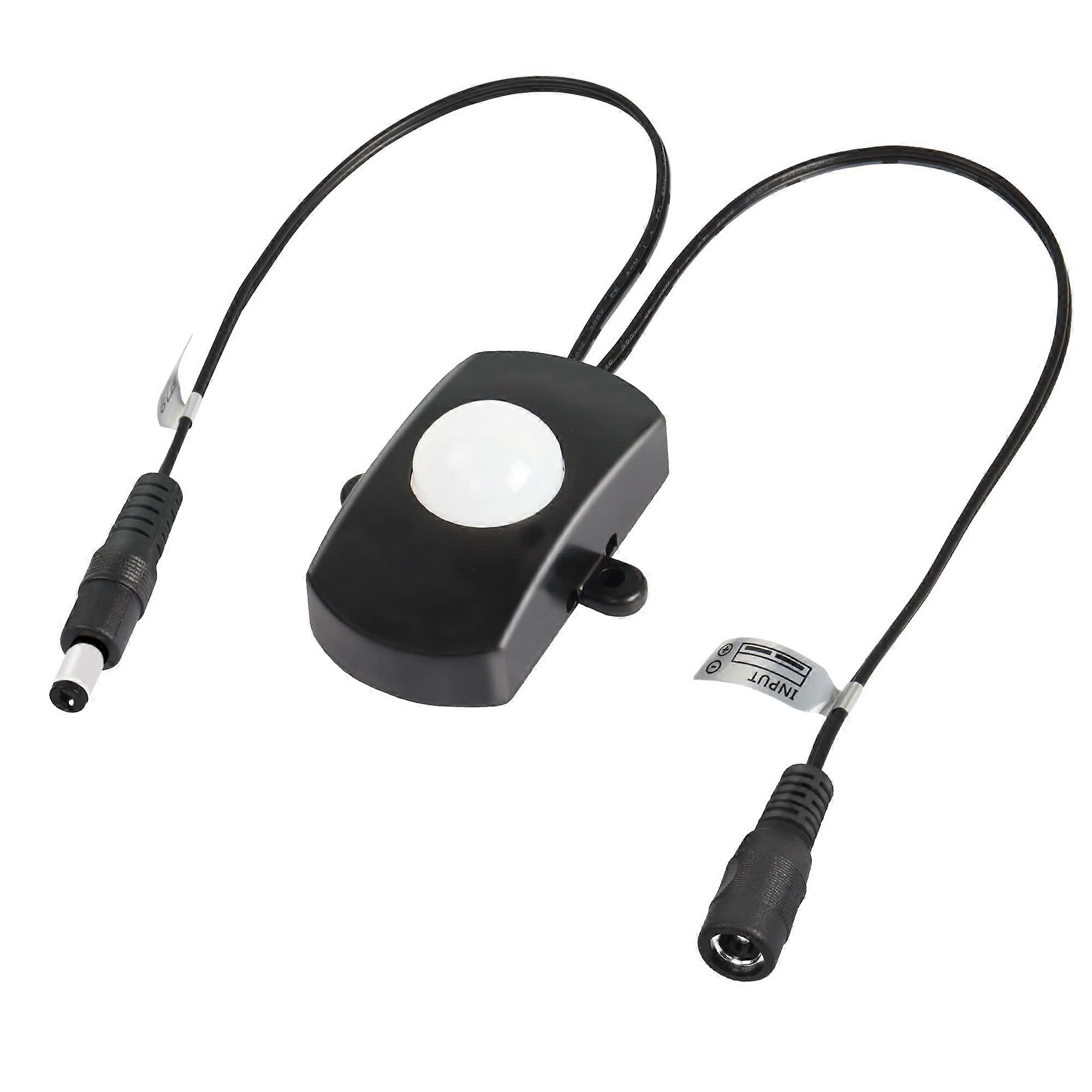 DC 6V24V PIR Motion Sensor Switch for LED Lights, Smart Infrared Detector with Adjustable Timer