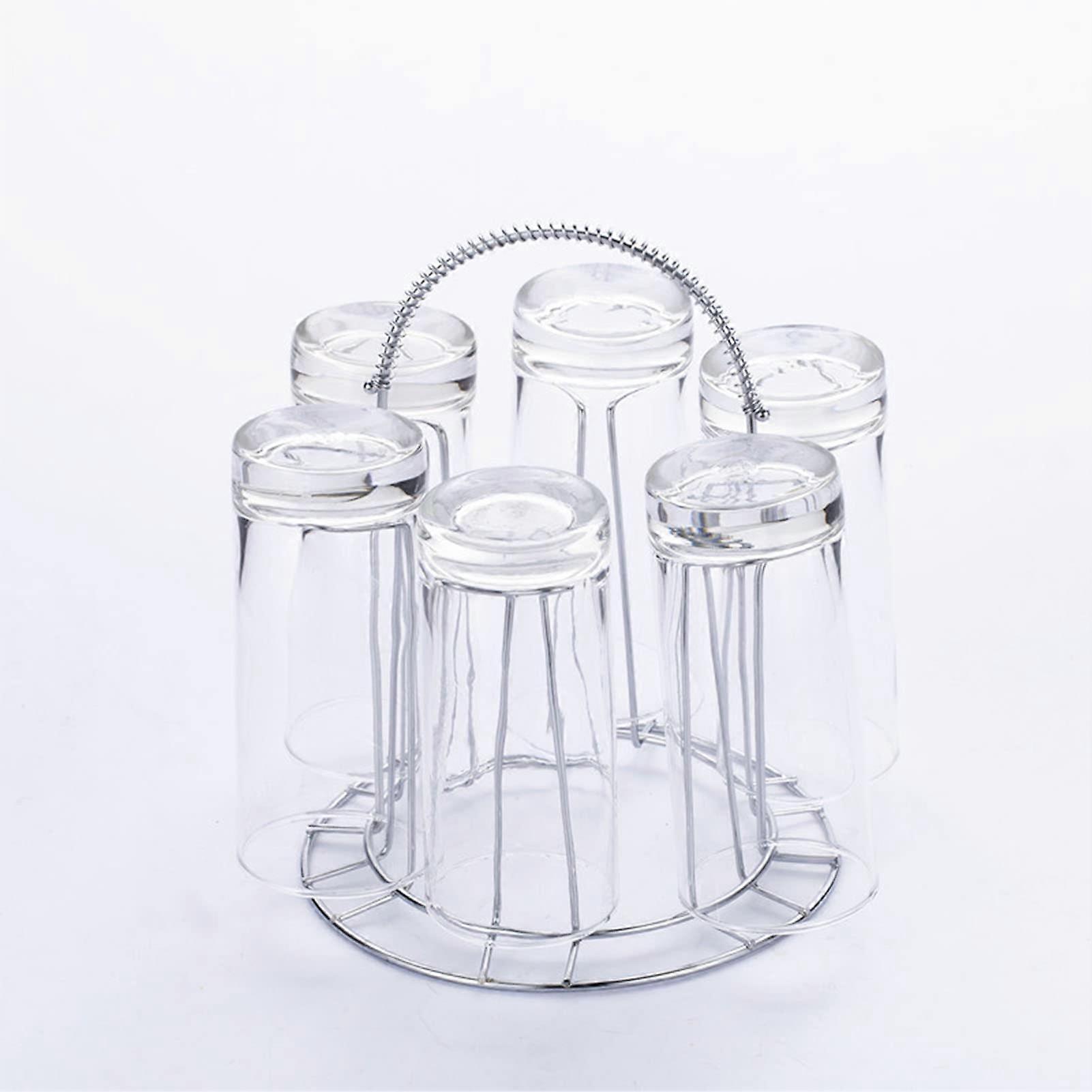 Stainless Steel Bottle Drying Rack with Stable Structure for Cups and Glassware Storage Kitchen Use
