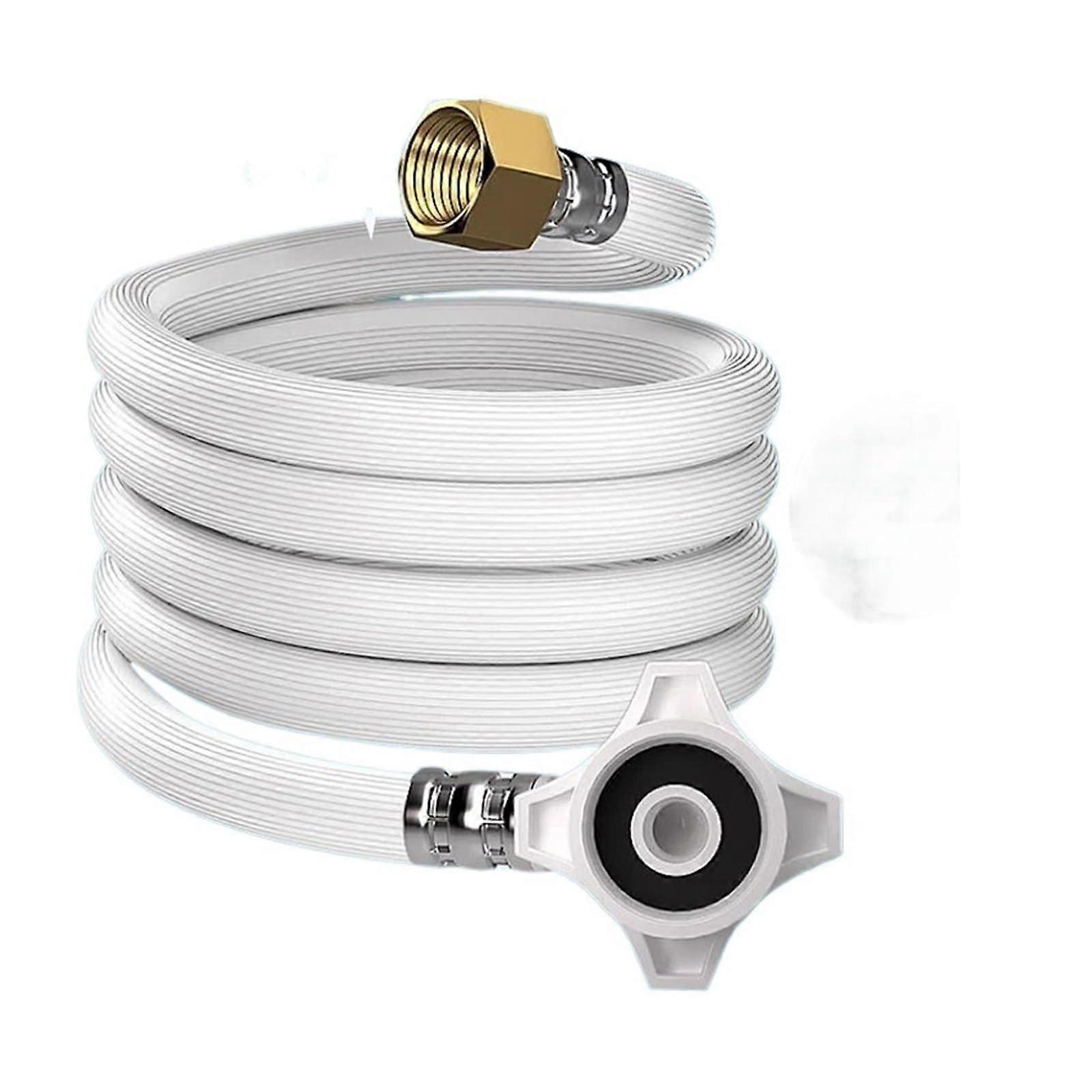 300cm Washing Machine Inlet Hose with Backflow Prevention, ExplosionProof PVC, Leak Protection
