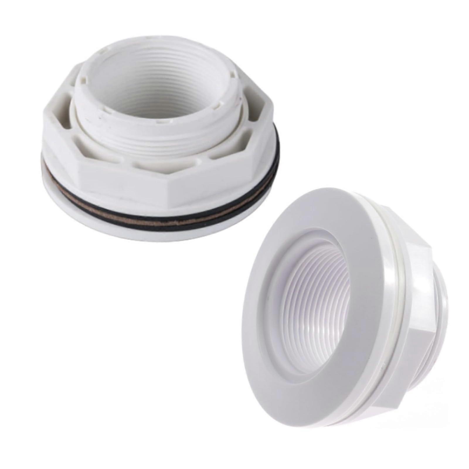 Leakproof Pool  Fitting for SP1023, Corrosion Resistant Inlet, Tool Installation, 2 Pack